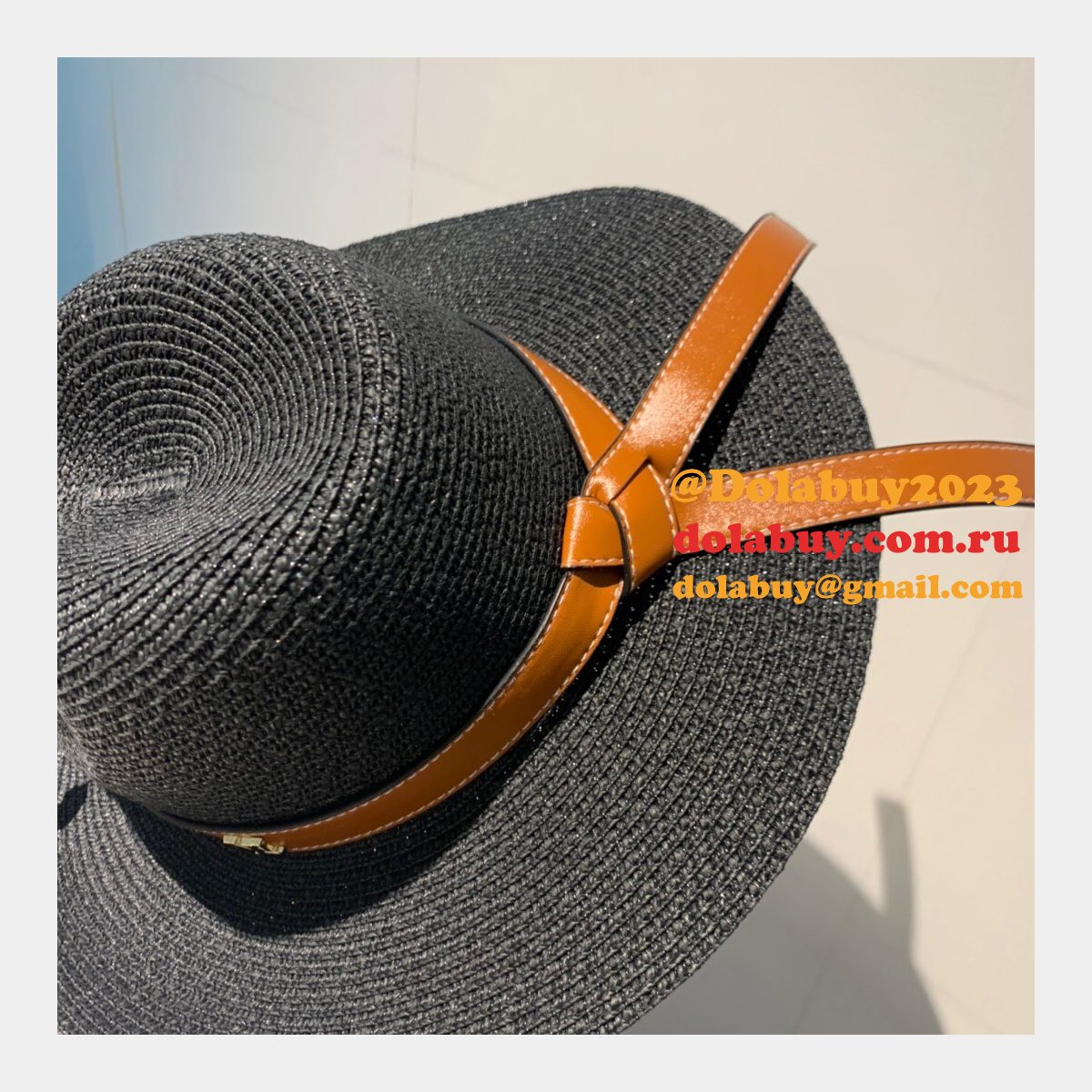 Fashion Louis Vuitton Beach classic straw hat