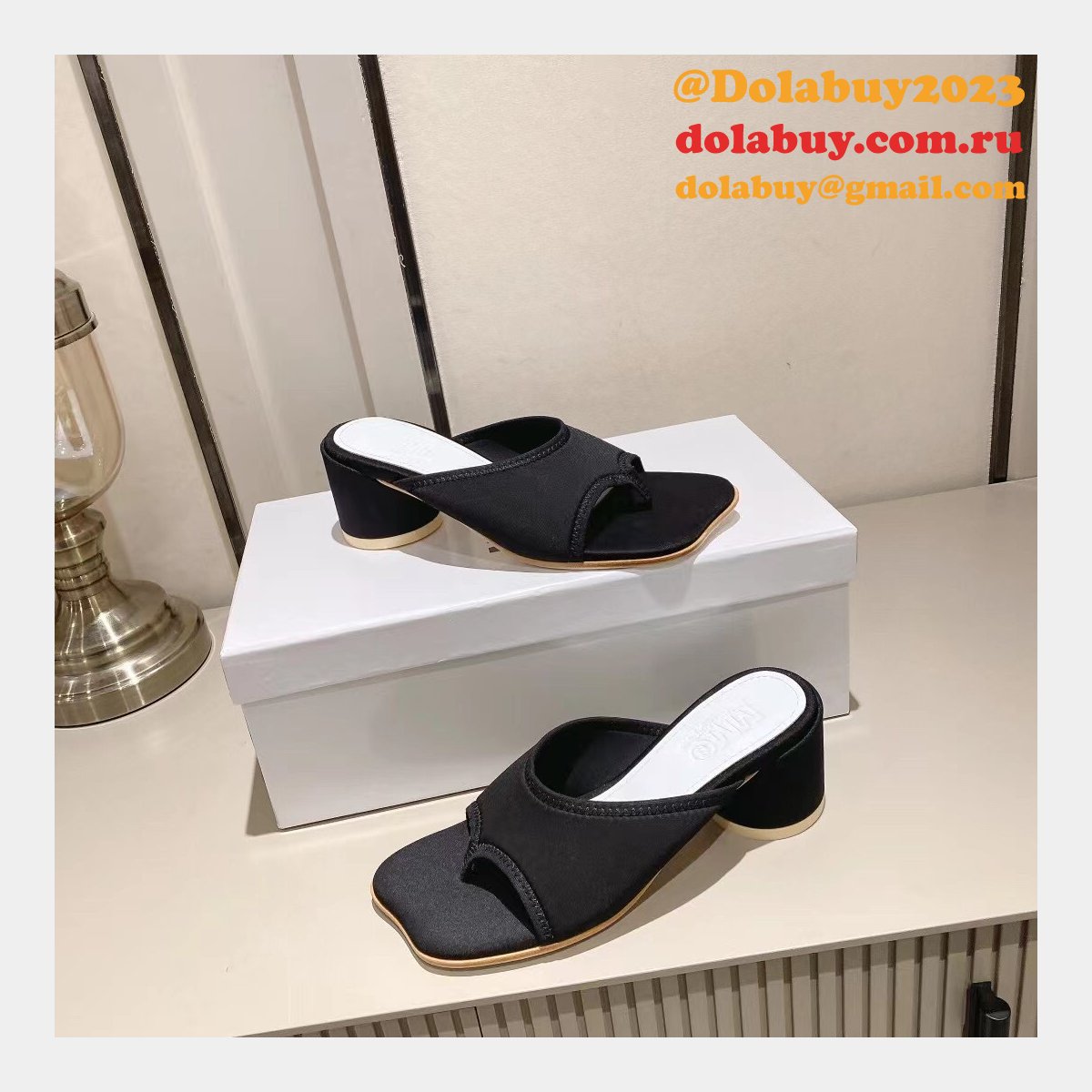 best deals dolabuy replica ma*s*n Ma*i*la mm6 flip flops products