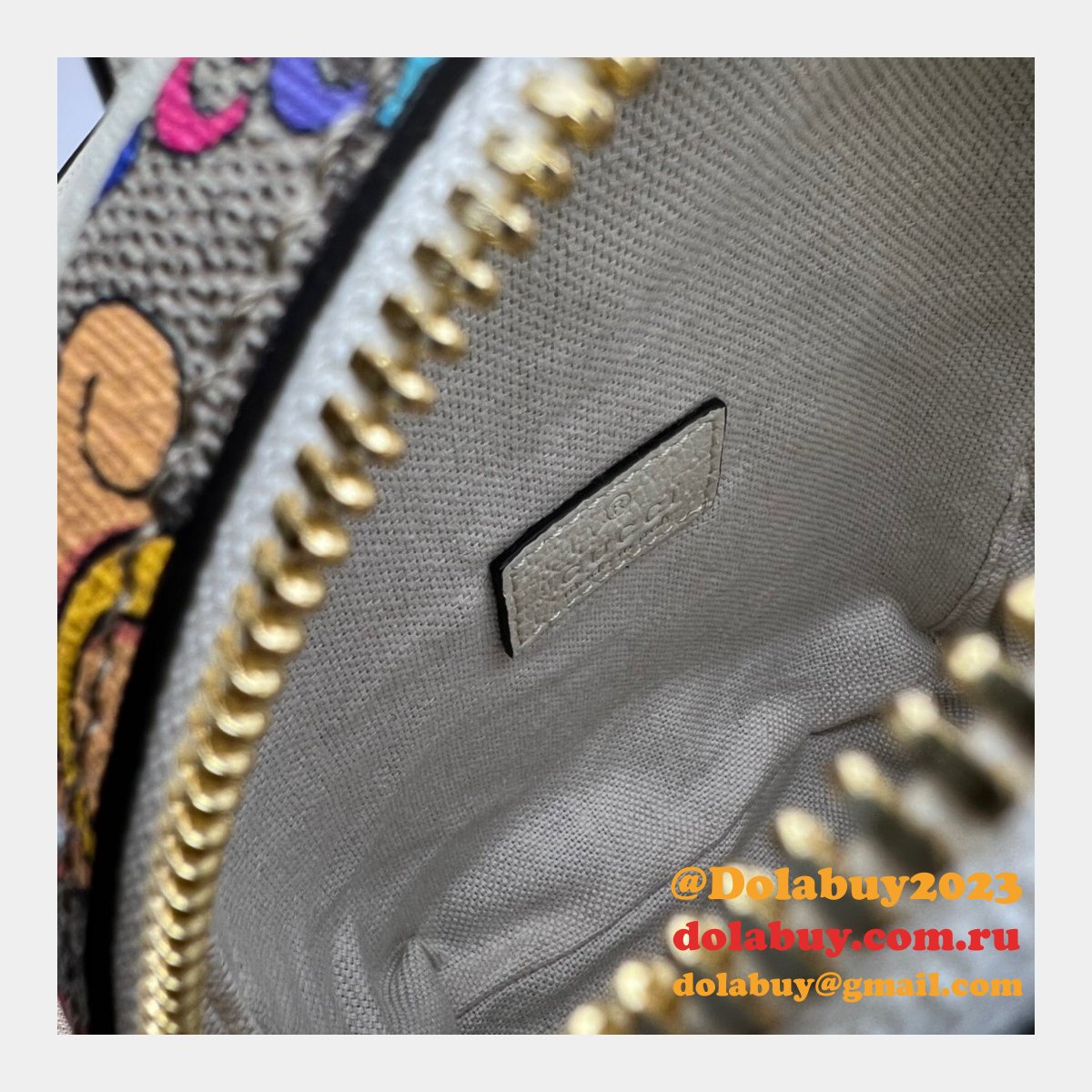 G*u*i fake animal print multi-function 725654 high quality bag