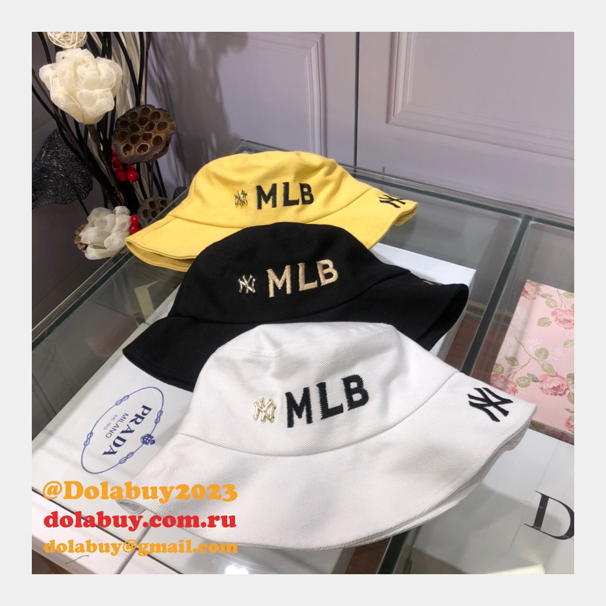 MLB 2020 spring and summer fisherman sun hat