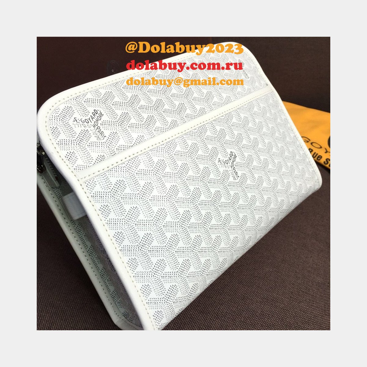 Top Quality Goyard Multi-Color Cosmetic toiletry bag