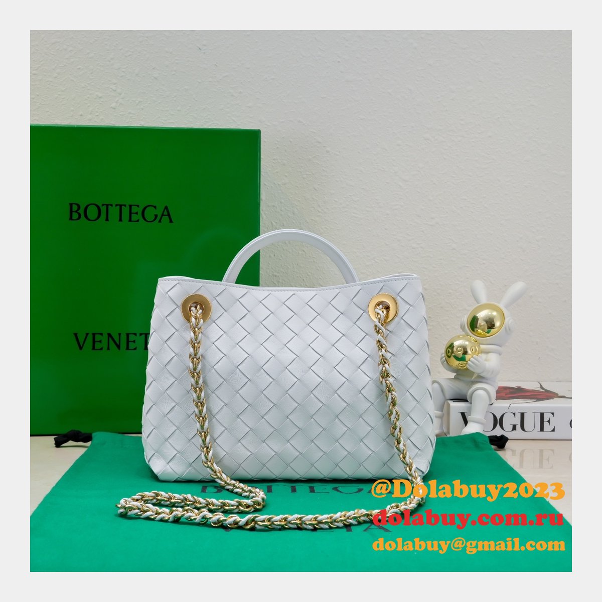 Top Quality BOTTEGA VENETA ANDIAMO small 25cm tote bag