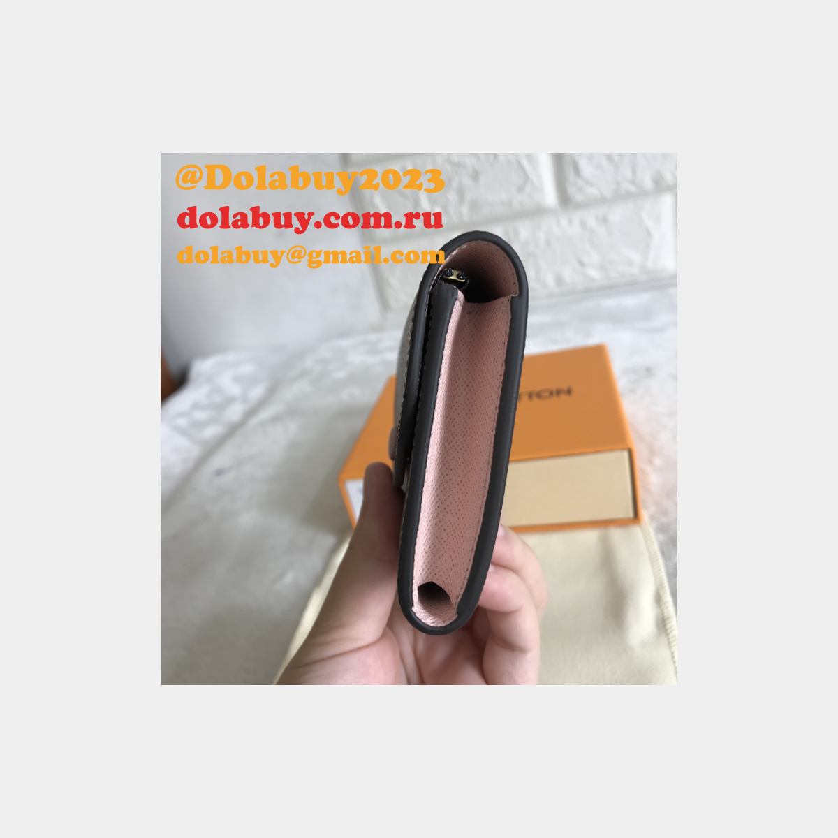 Replica LV N64423 Damier Canvas & Leather Rosalie Coin Purse