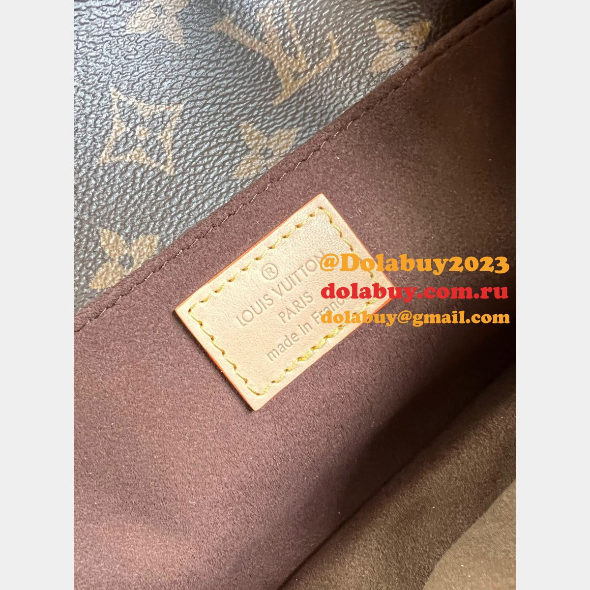 Factory Replica Louis Vuitton M46279 Pochette Métis East West Monogram