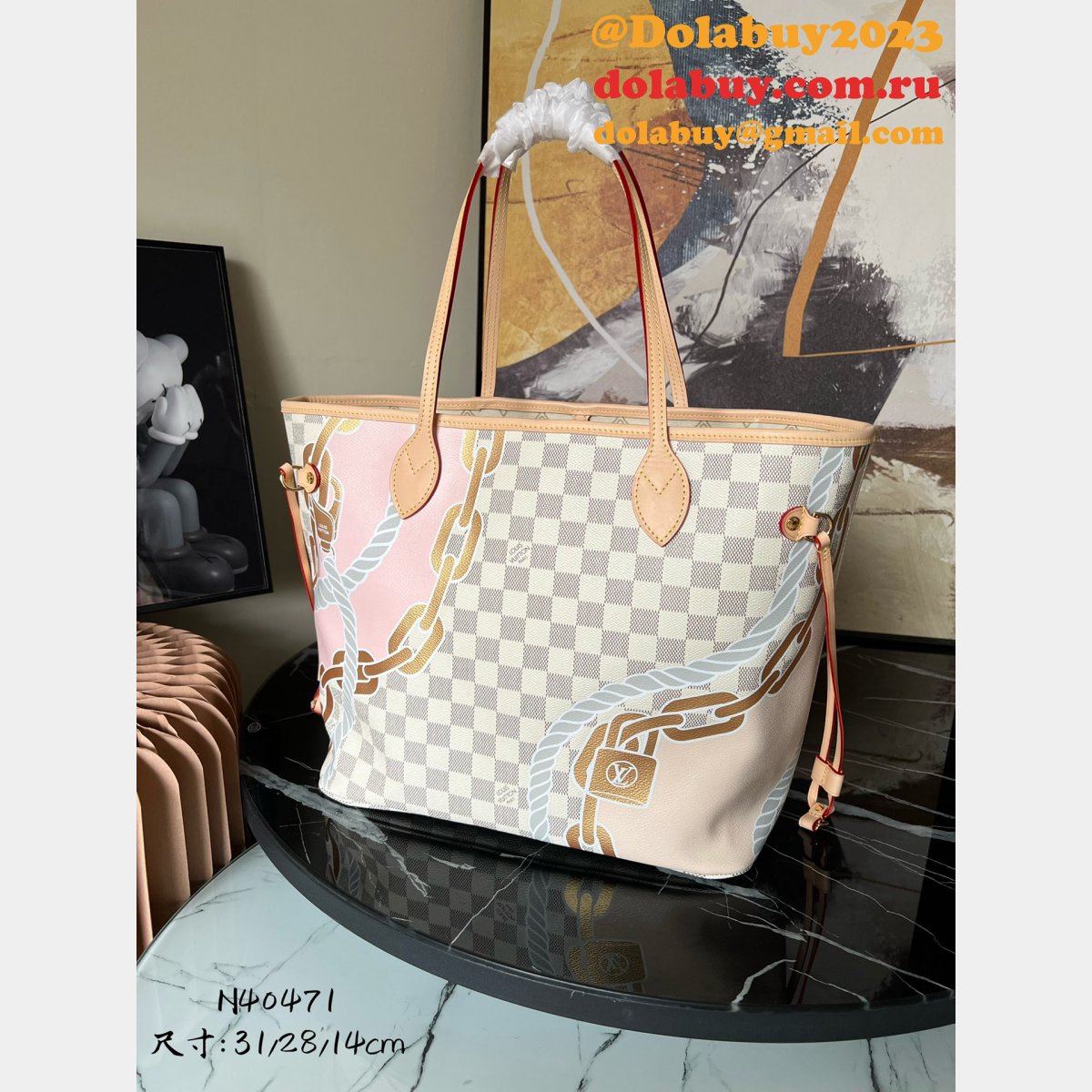 LOUIS VUITTON BUY REPLICAS NEVERFULL N40471