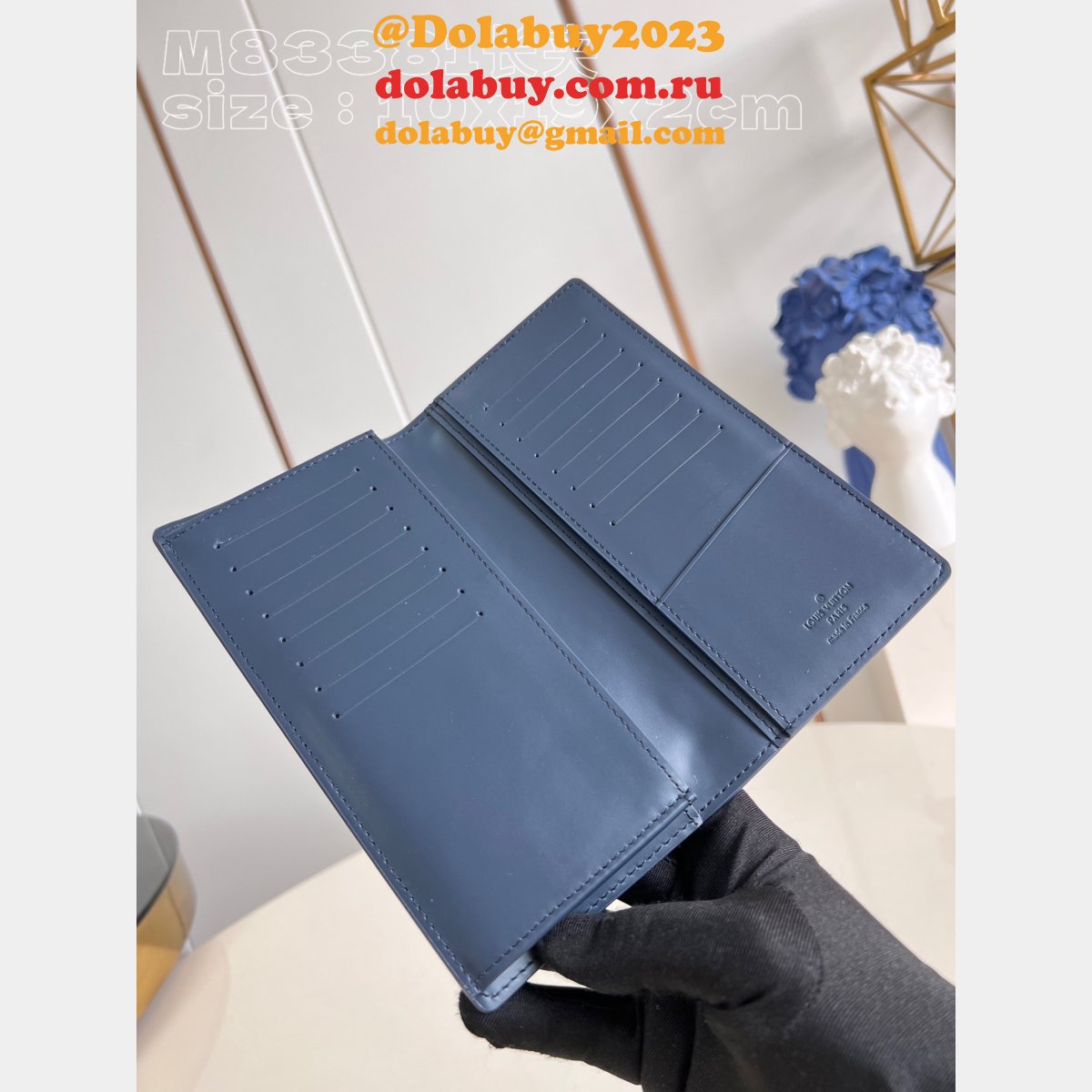 Inspired Brazza Multiple Pocket Organizer Zippy Wallet Vertical LV Bag