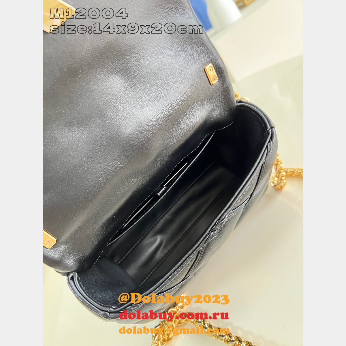 Best AAA+ M12004 Louis Vuitton GO-14 PM 1:1 Mirror Bag