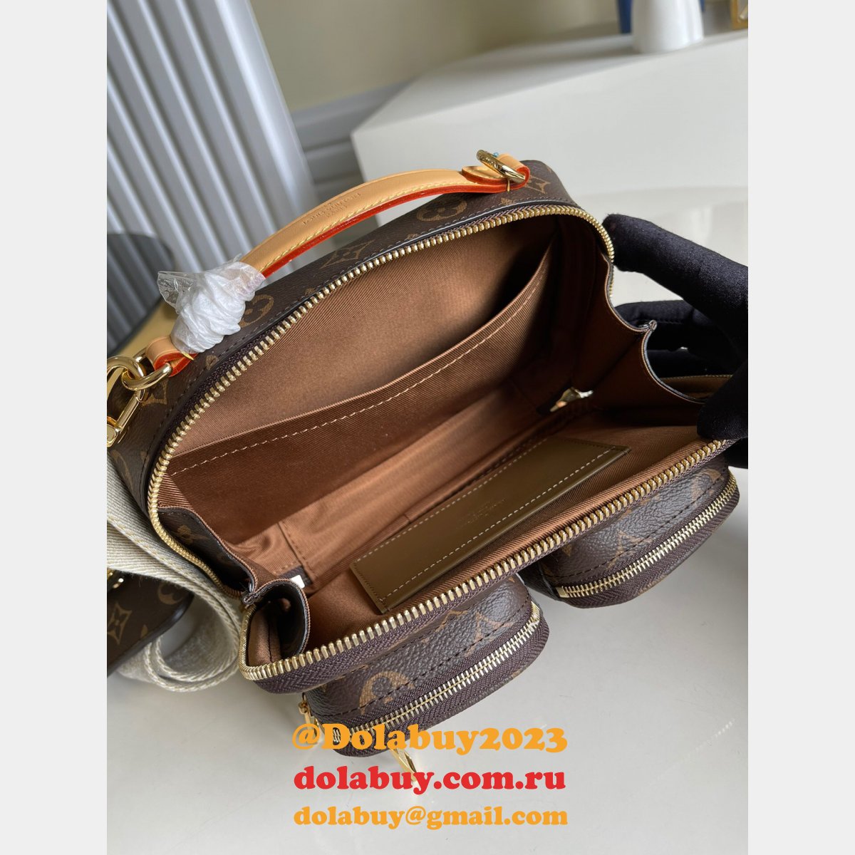 Shop Louis Vuittons Replicas Utility Crossbody Monogram M80446 Bag