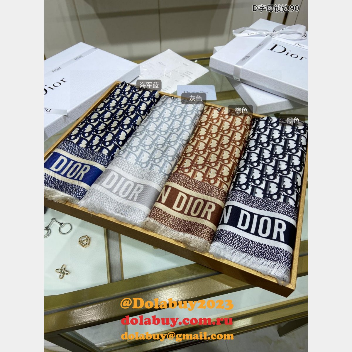 Duplicate Designer DIOR AAA+ SCARF SCARVES ACCESSORIES FOR SALE