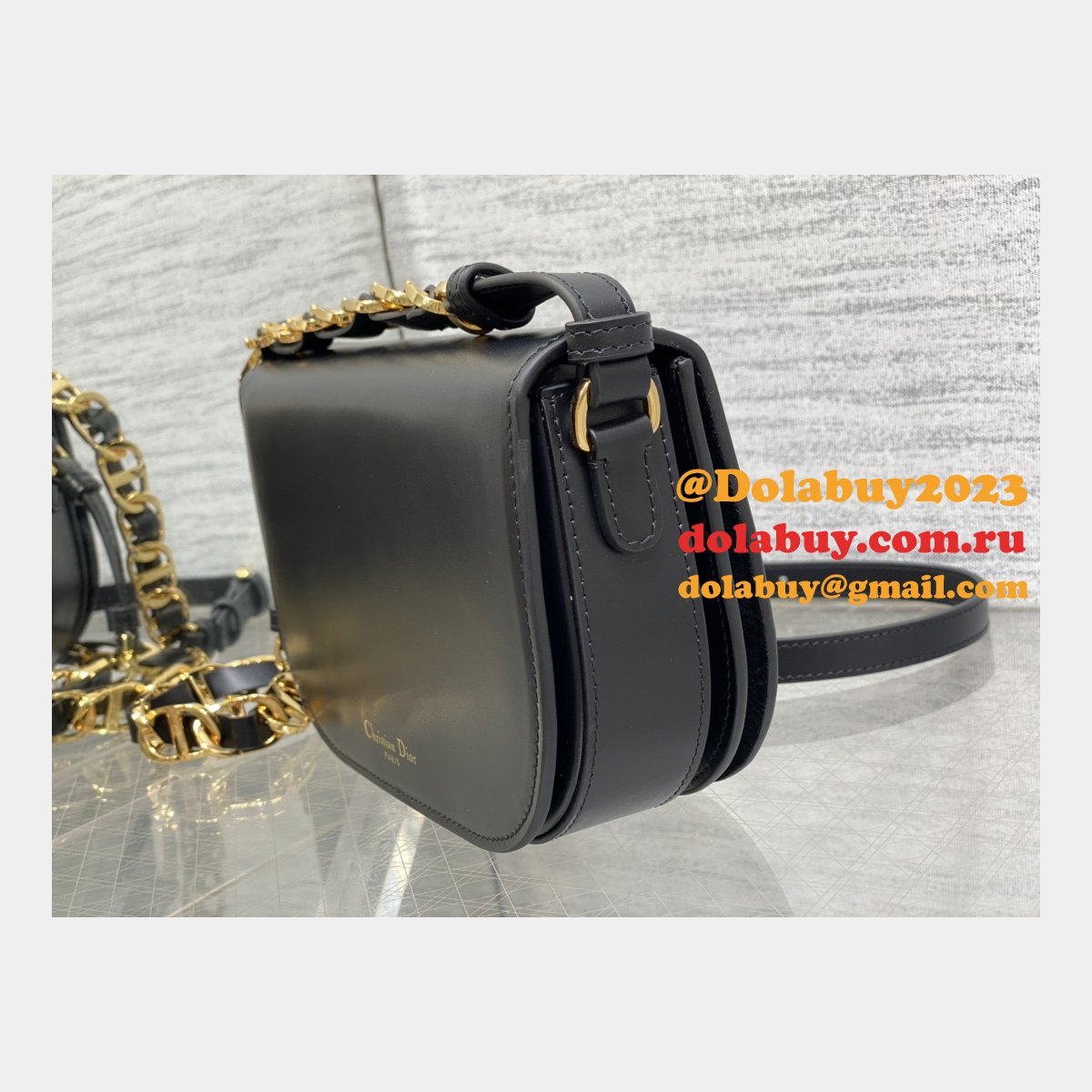 Luxury Clutchs Christian Dior 9233 Designer Replica Handbags
