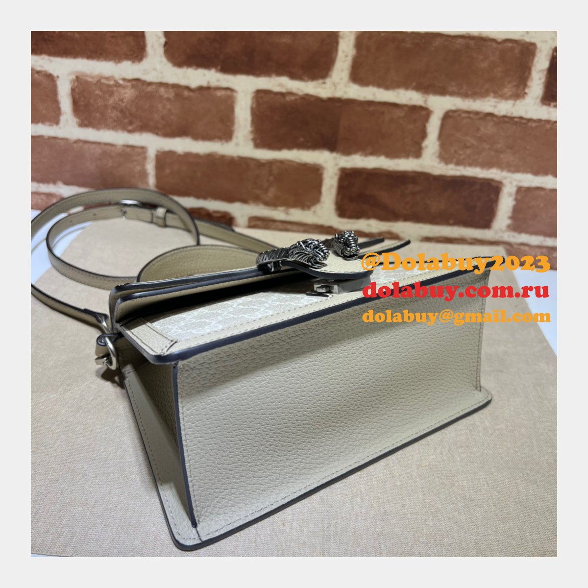 G*u*i 1:1 mirror 739496 dionysus top handle replica bag