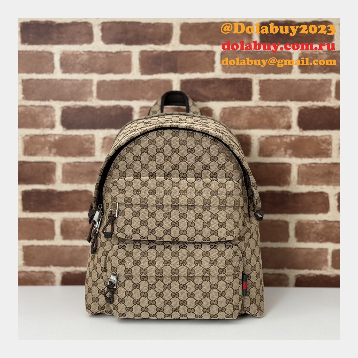 Replica Mens Backpack Gucci 800265 High Quality Bag