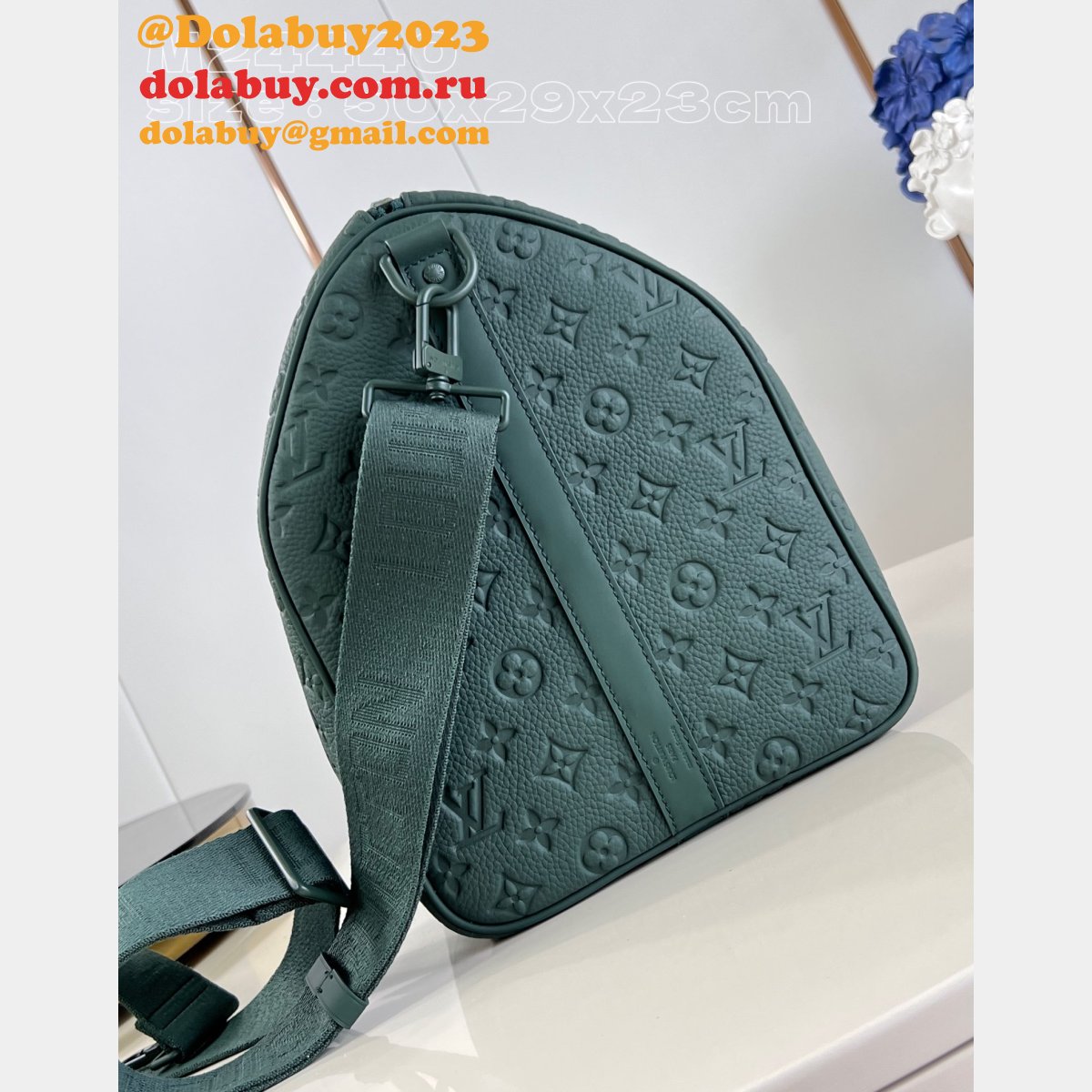Best Fashion Luxury Keepall Bandoulière 50 LV M24440 Replica Handbags
