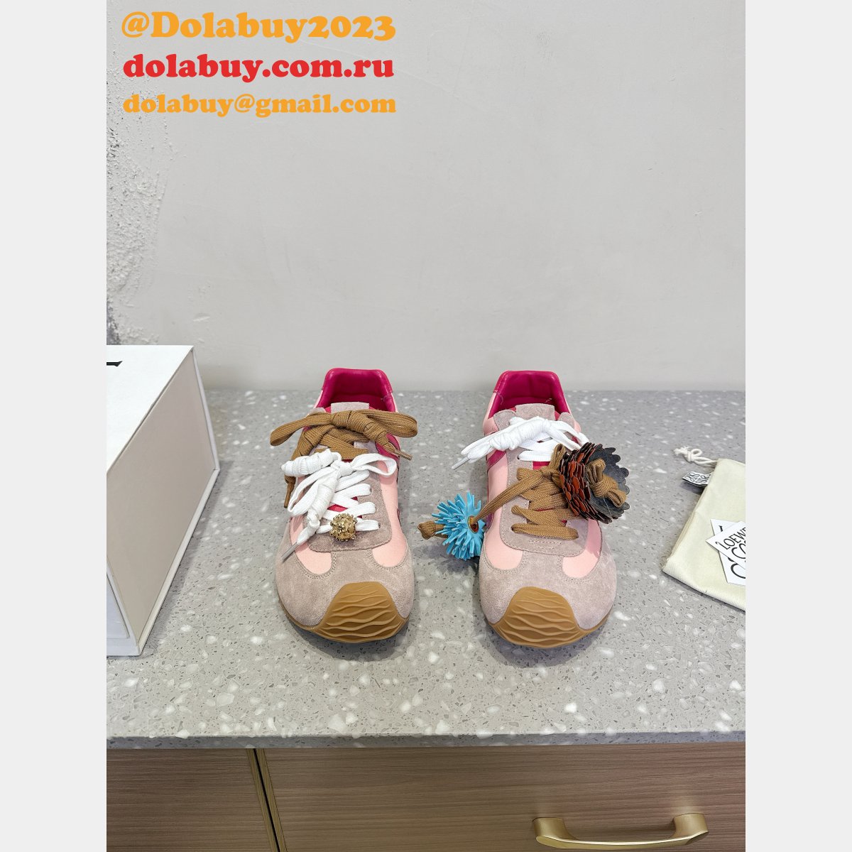 Luxury Loewe Ballet Runner 2.0 in Soft Calfskin