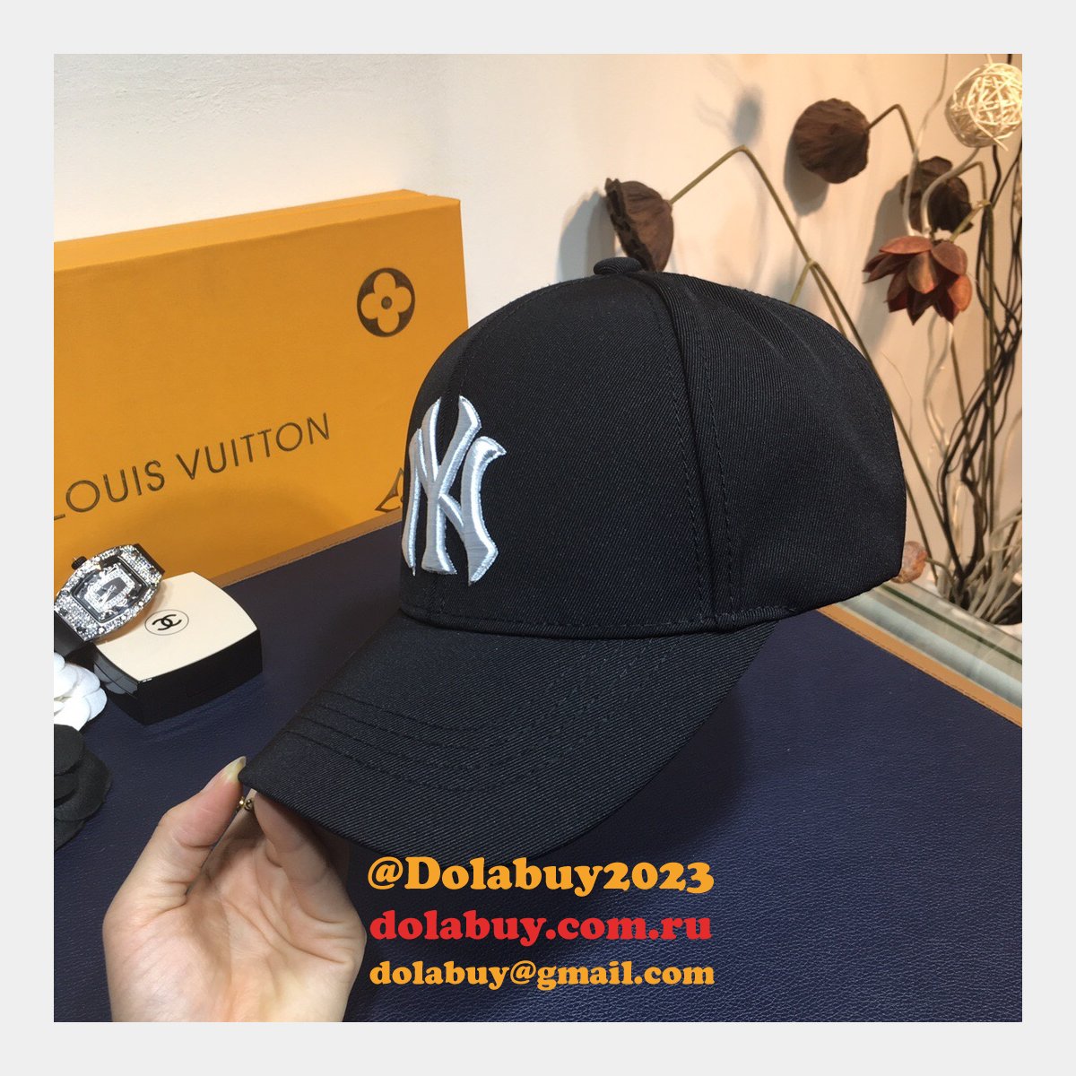 MLB Yankee NY solid color baseball cap