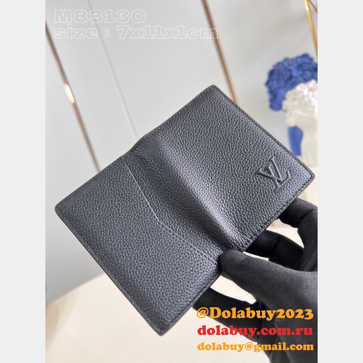 Brazza Slender Pocket Organizer Wallet Replica LV Bag