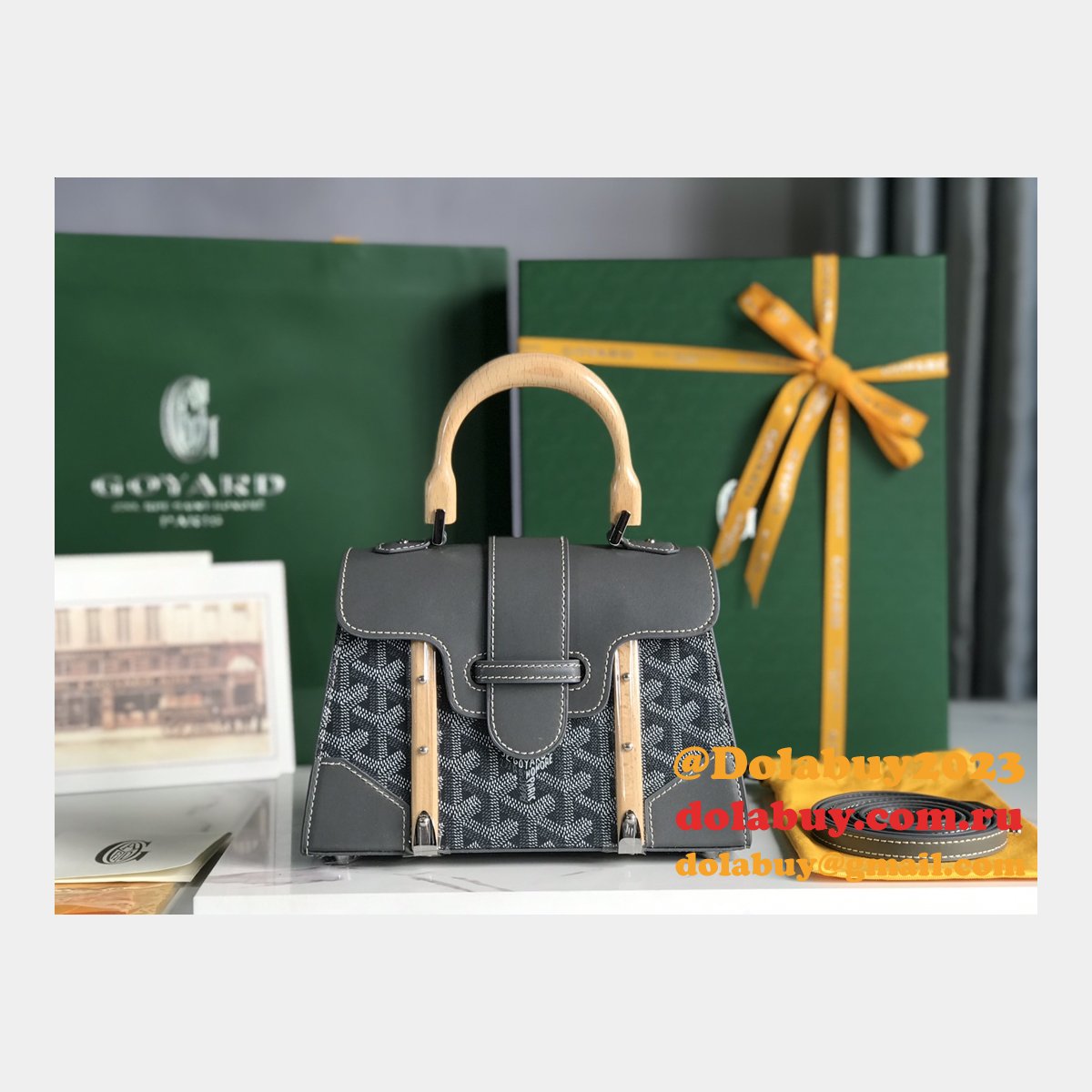 Goyard Best Quality Fake Saïgon 020192 Replica Bags Store