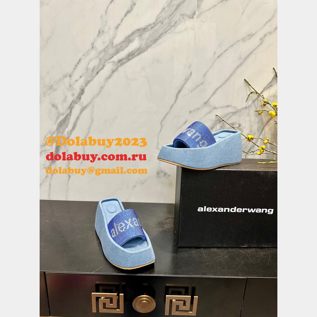 Replica High Quality Alexander Wang Loguo Shoes
