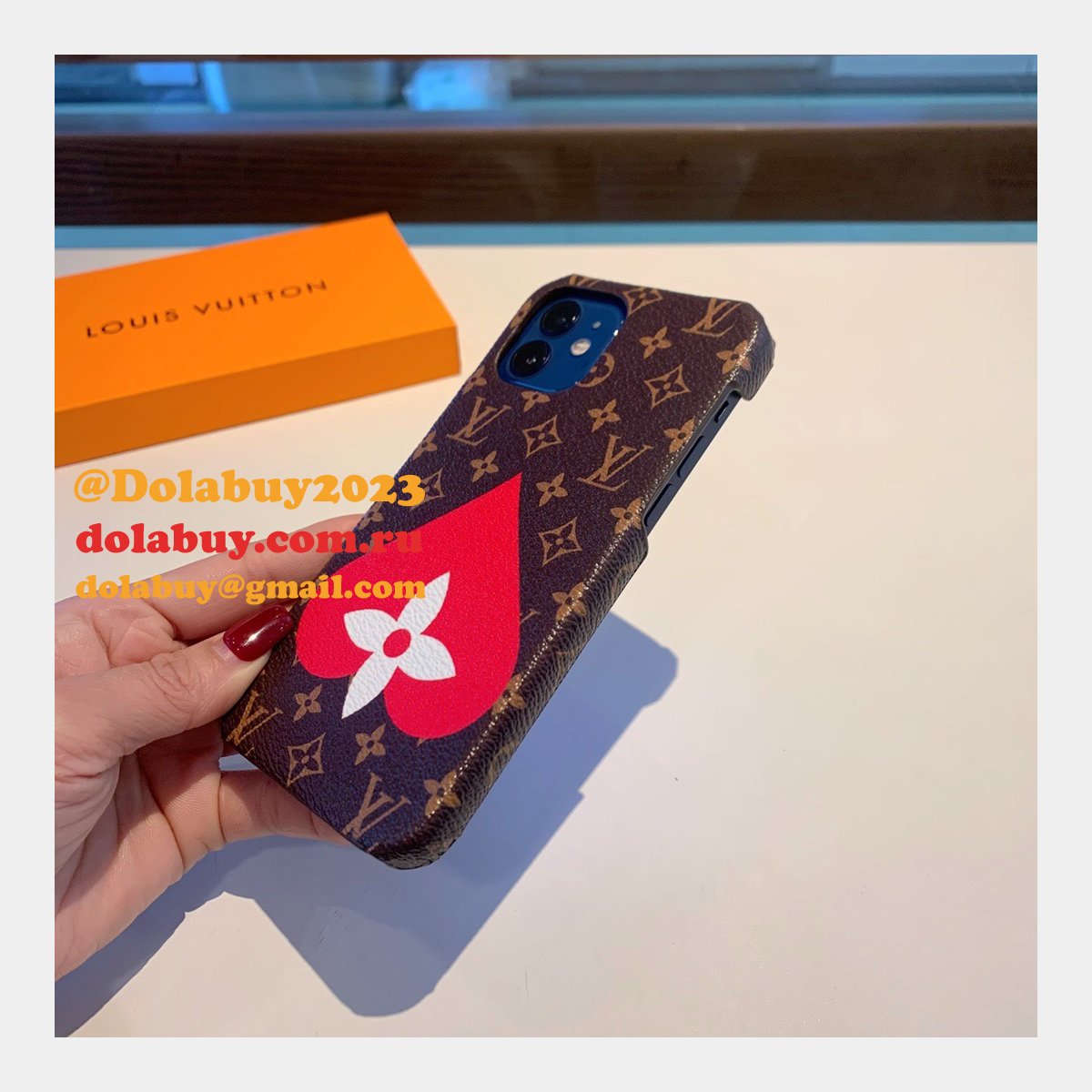 Custom Fake Louis Vuitton IPhone Cases