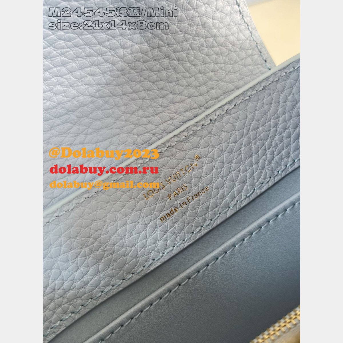 Louis Vuitton Capucines BB Taurillon Leather M24545 Replica Handbags