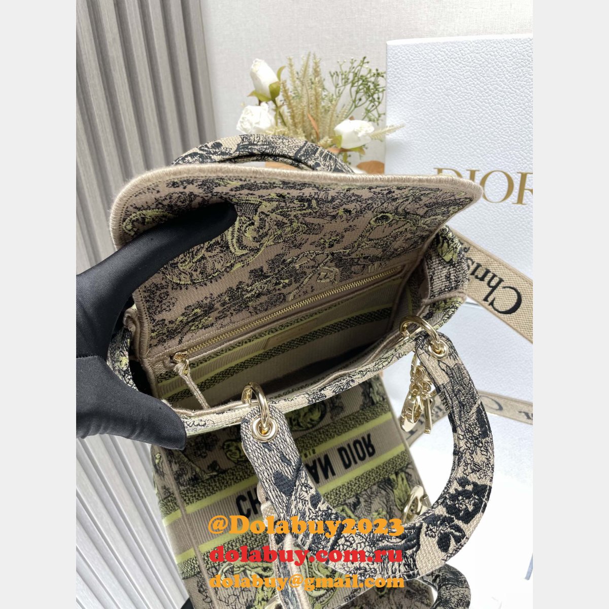 7 Star REPLICA LADY DIOR UK 24CM SHOULDER BAGS