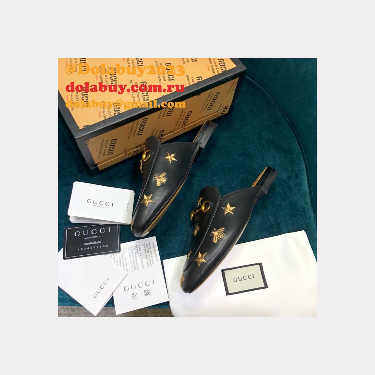 top G*u*i loafers slipper 001