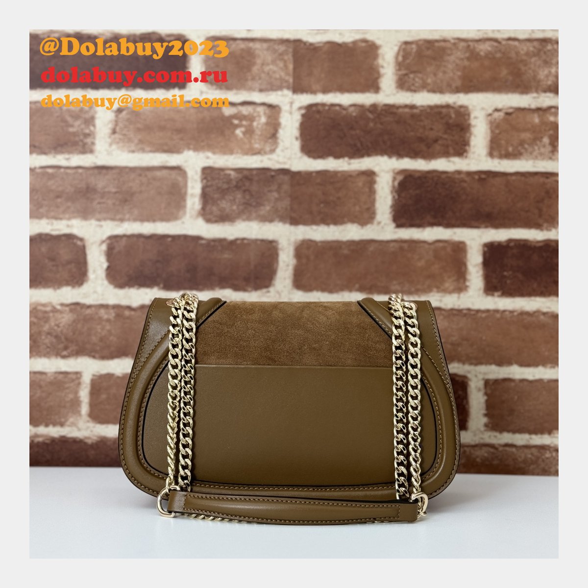 G*u*i replicas 815715 blondie chain shoulder 1:1 mirror bag