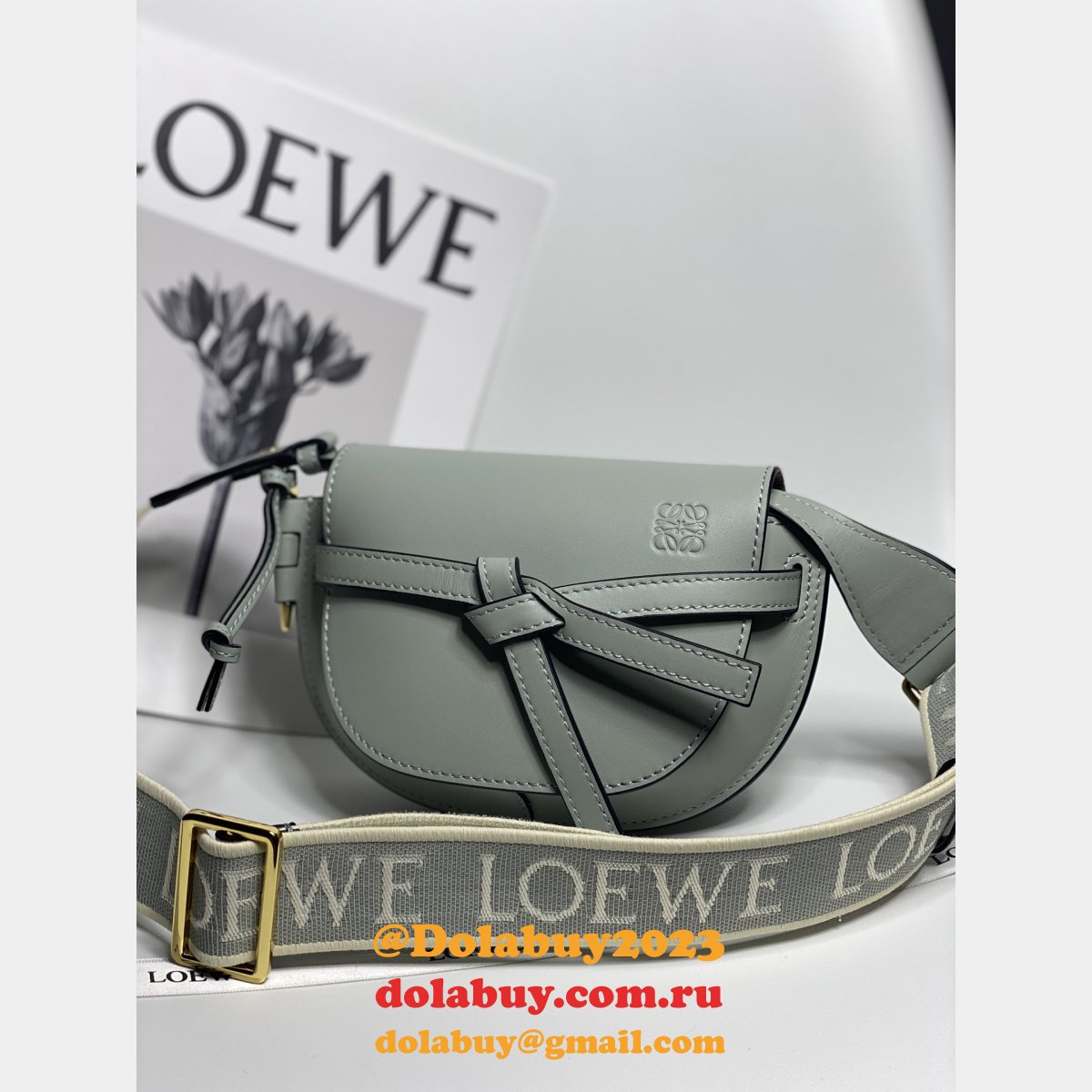 Top Quality Replica LOEWE Gate Dual 61824 MINI