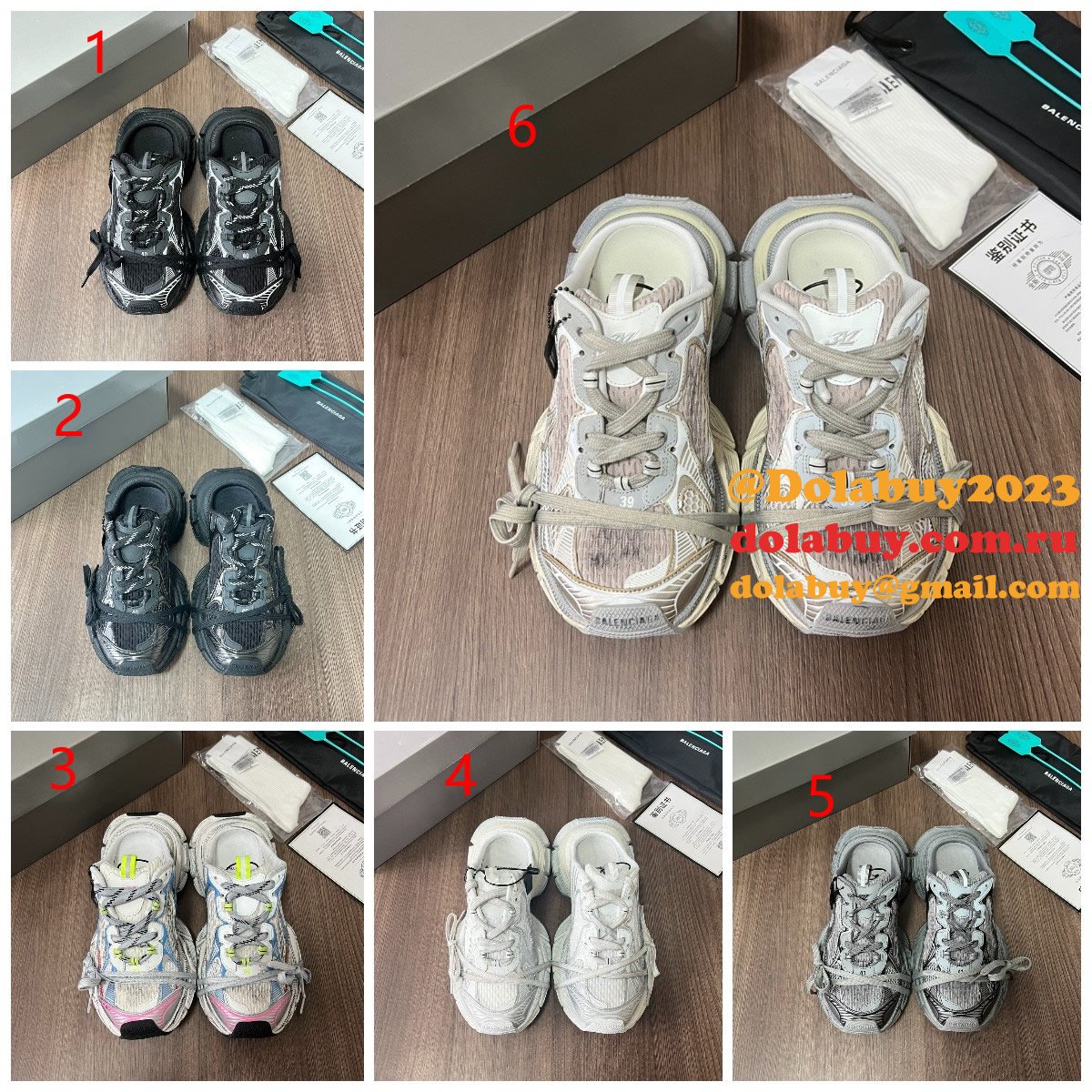 Perfect Balenciaga Replica Phantom Sneaker Track Trainer Shoes