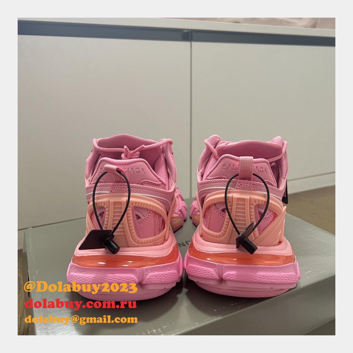 Replica Buy Balenciaga Track Trainer 4.0 Sneakers 1:1 Mirror Shoes