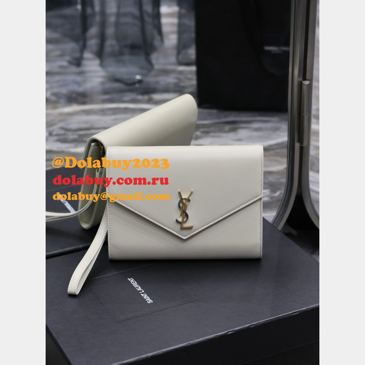 Clutches Monogram Replica Saint Laurent 617662 YSL Bag
