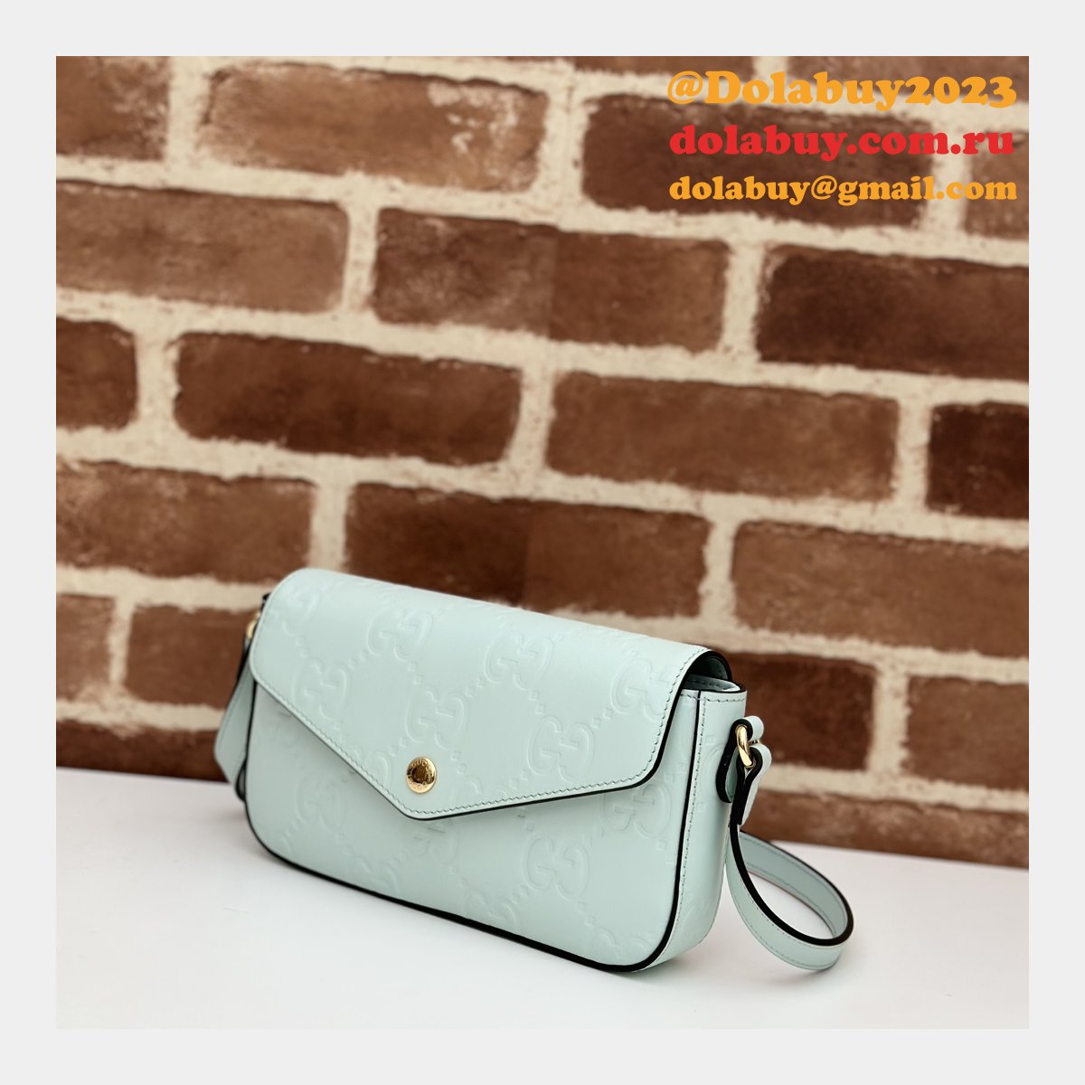 gg 1:1 mirror G*u*i super mini shoulder 772794 replicas bag