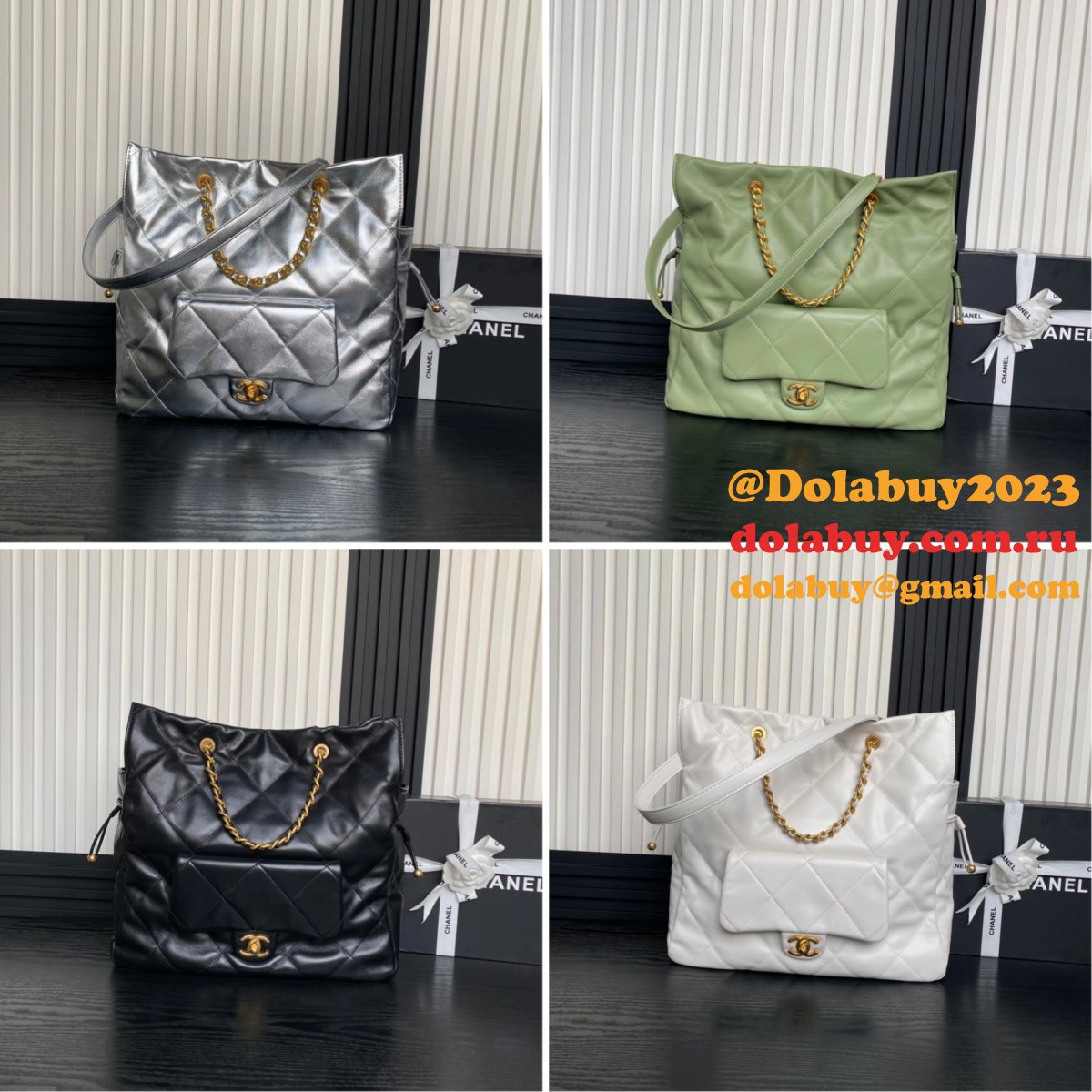 Buy Luxury First Copy AS5315 Shopping Shiny Bag