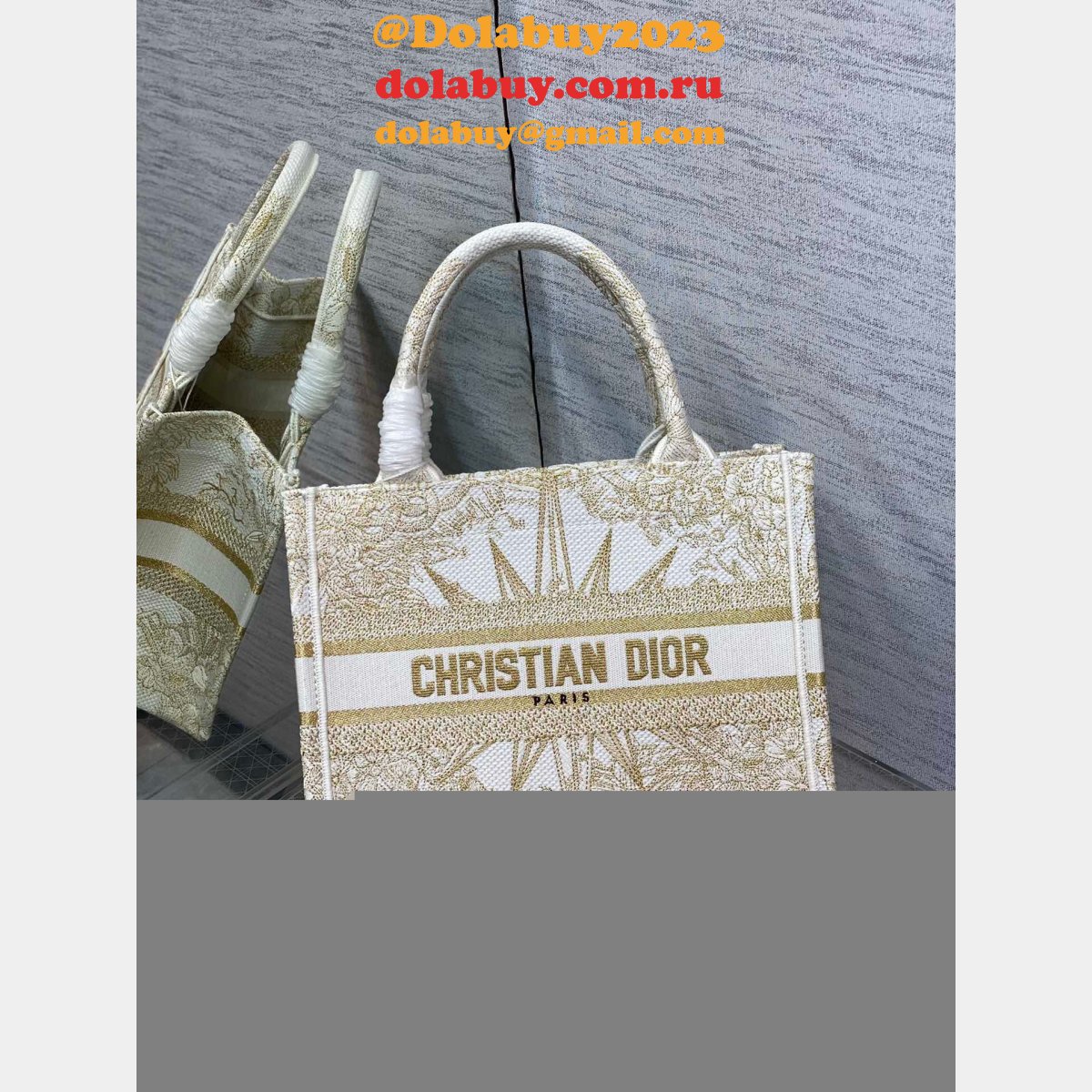 Christian Dior CD Book Tote 26.5/36/41.5 Replica Wholesale
