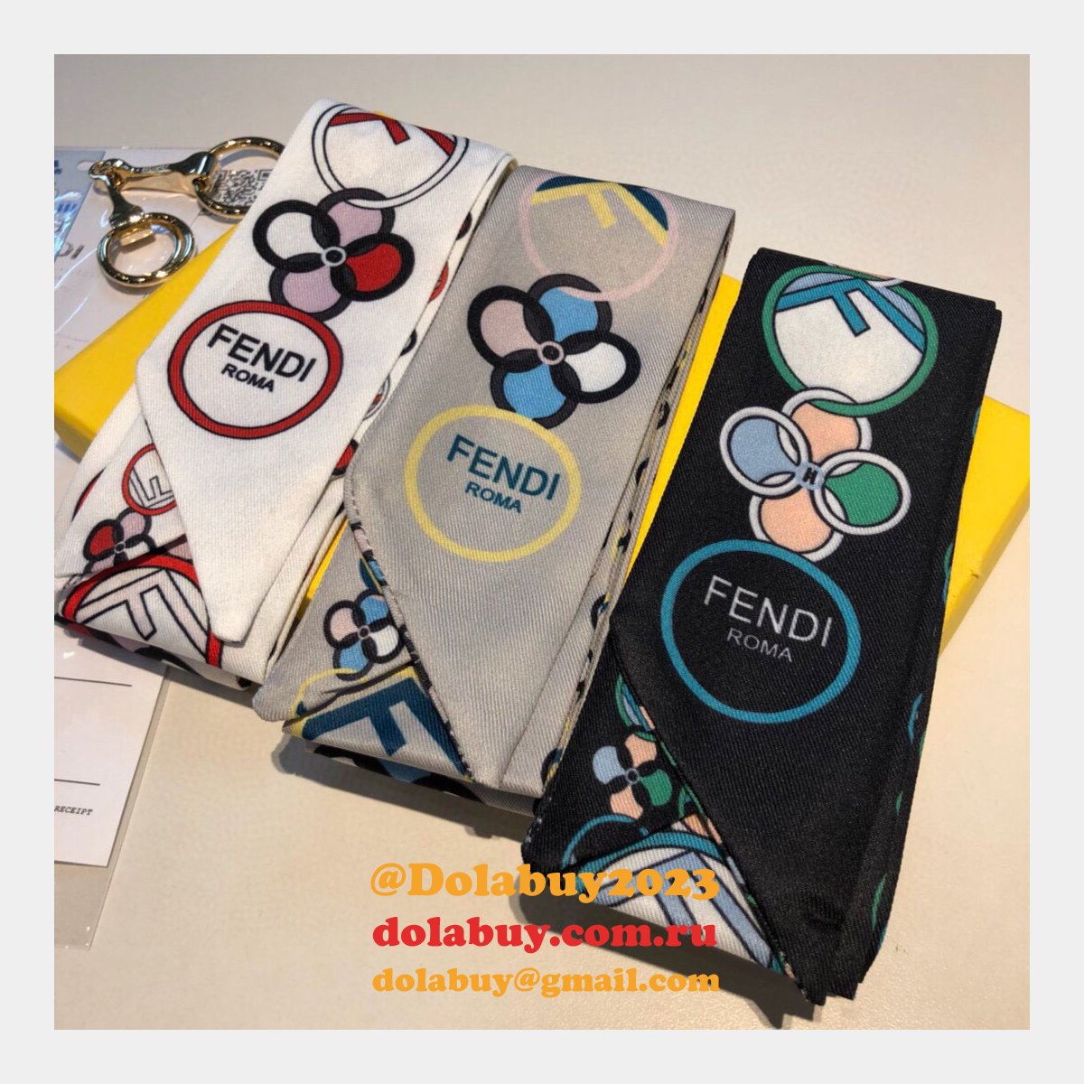 F**di uk women''s designer scarves