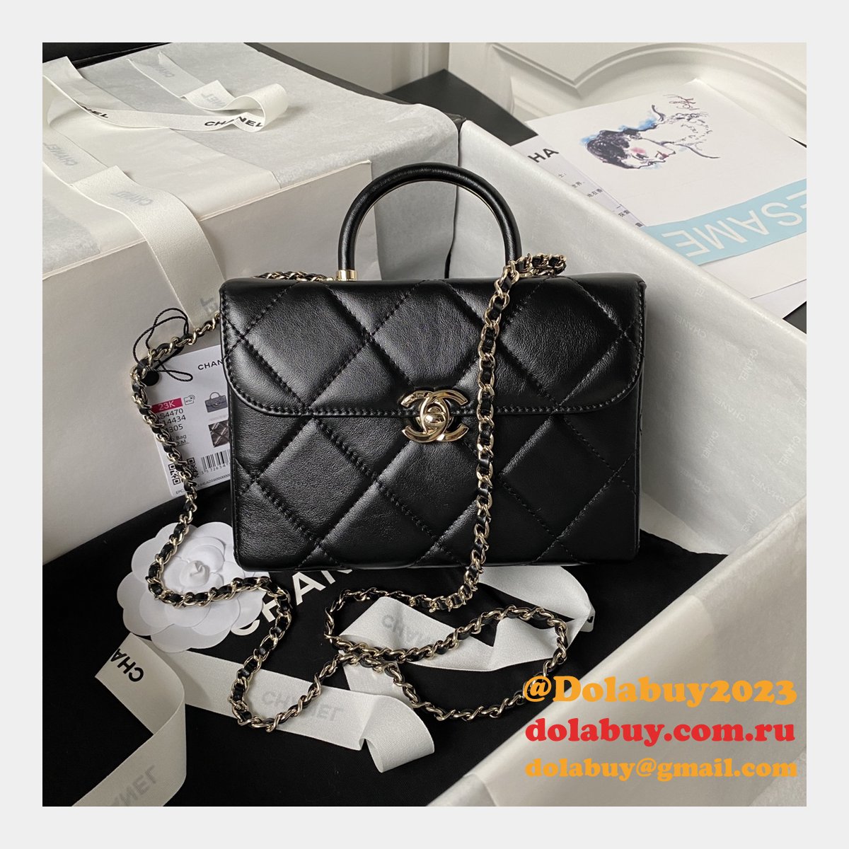 Where Can I Buy The Best Quality AS4470 Fake Designer Box Wool Bag