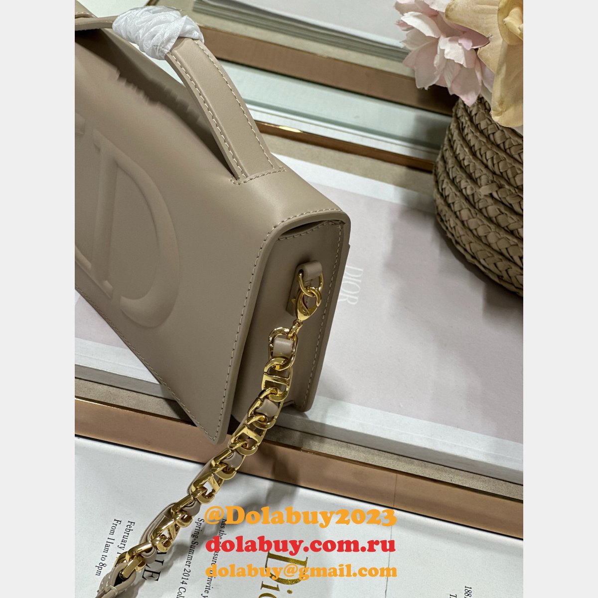 CD Signature Dior 2209 Best High Replica Designer Tote Bags