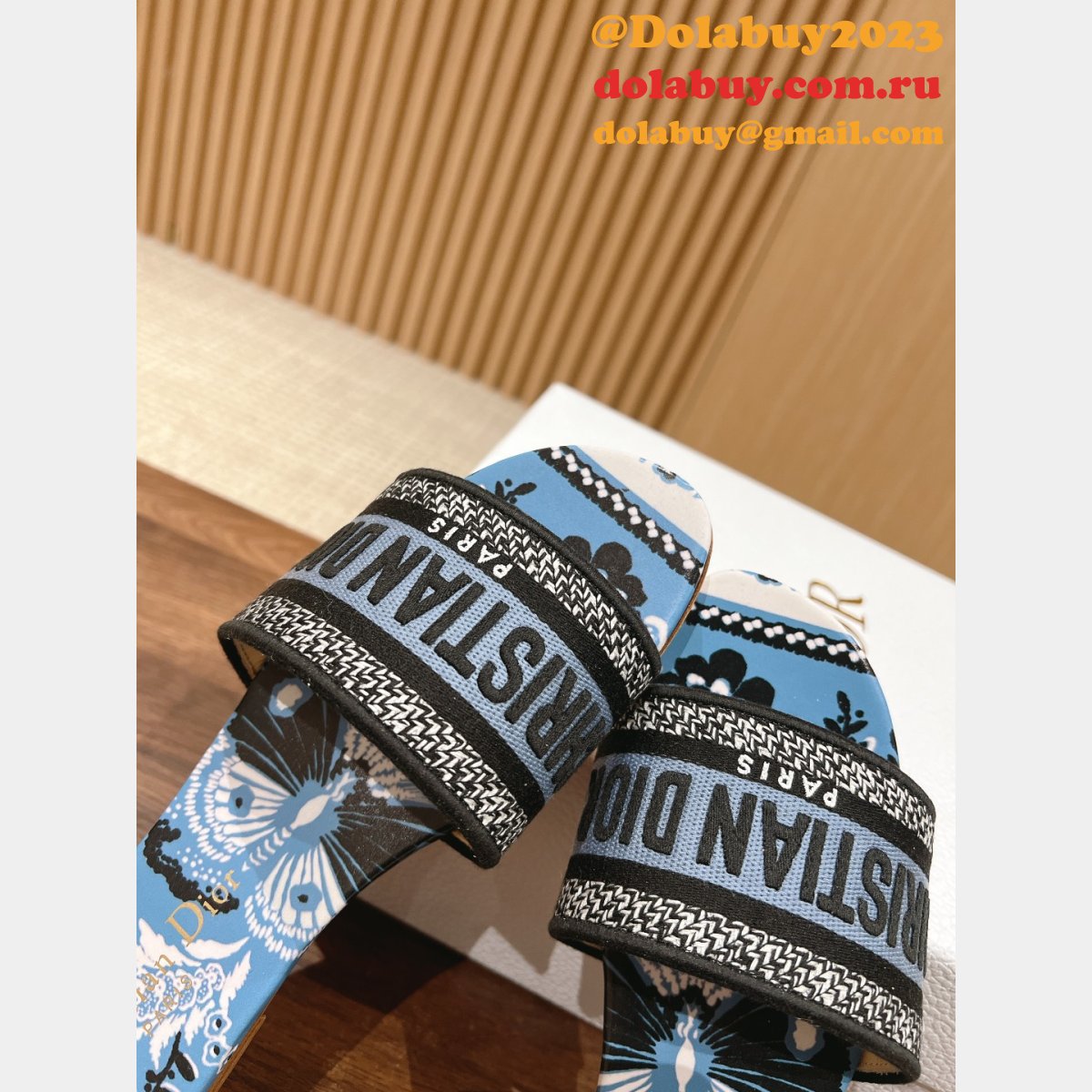 7 Star Top Quality Wholesale DIOR DWAY SLIDE