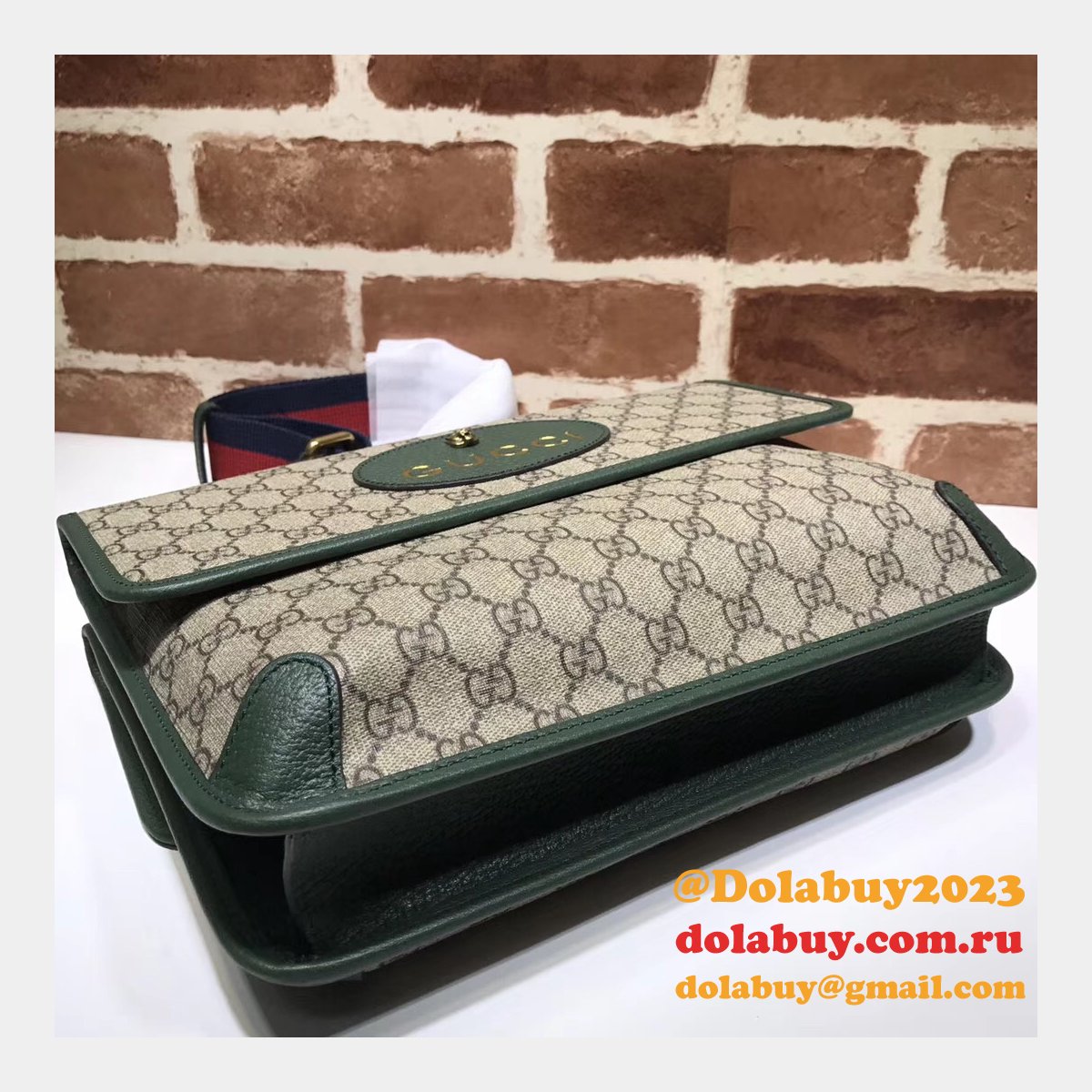 G*u*i best top quality gg supreme messenger 495654 bag