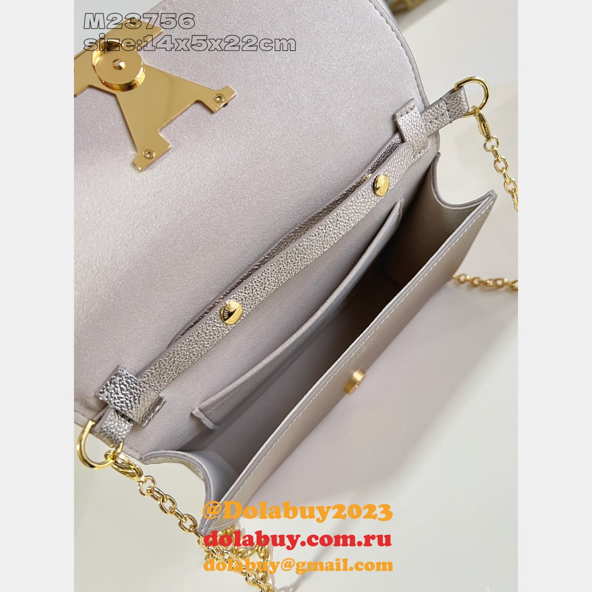 Louis Vuitton Pochette Louise Epi Top Quality M23756 Bag