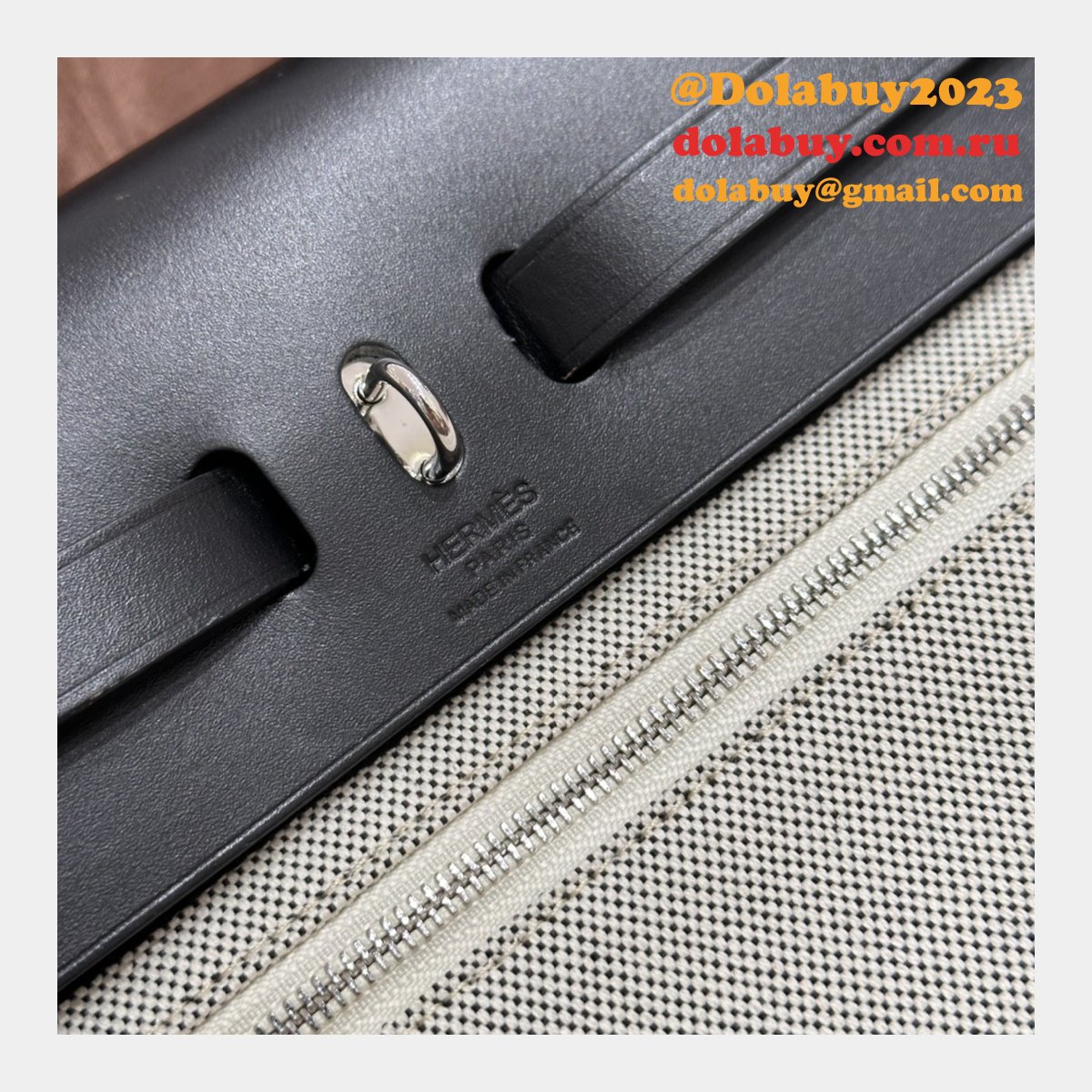 Replica Hermes Herbag Cabine Zip 31CM Pig-Nose Online Dolabuy Bags