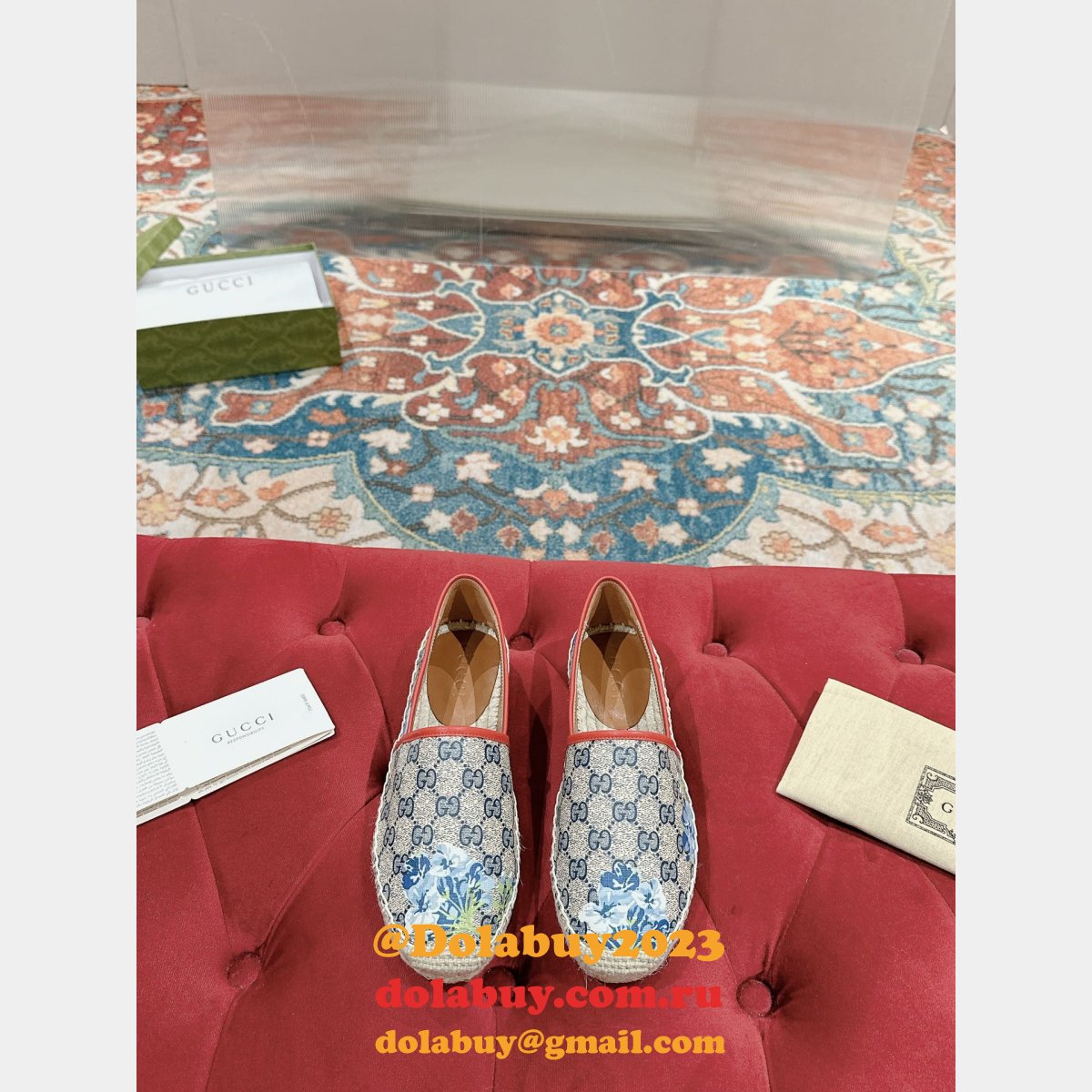 high quality G*u*i cheap espadrille