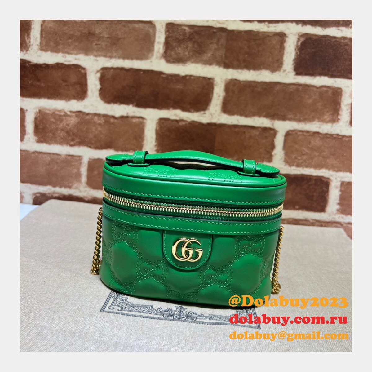 best G*u*i 723770 aaa fake gg matelassé top handle bag