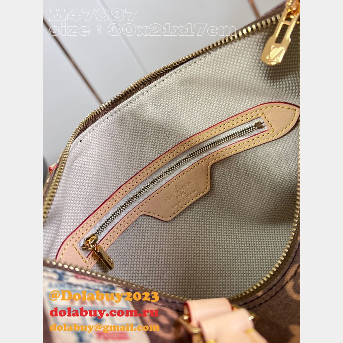 Best Louis Vuitton Replica M47087 Speedy Bandoulière 30 Luxury Bag