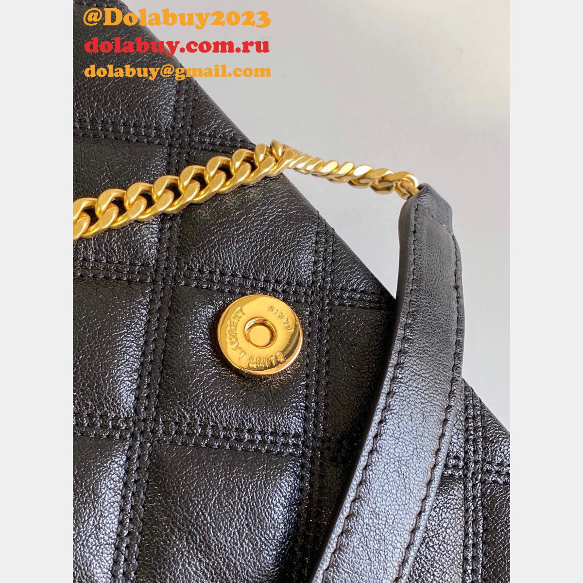 Saint Laurent Top quality Becky Large Chain Multicolor Bag