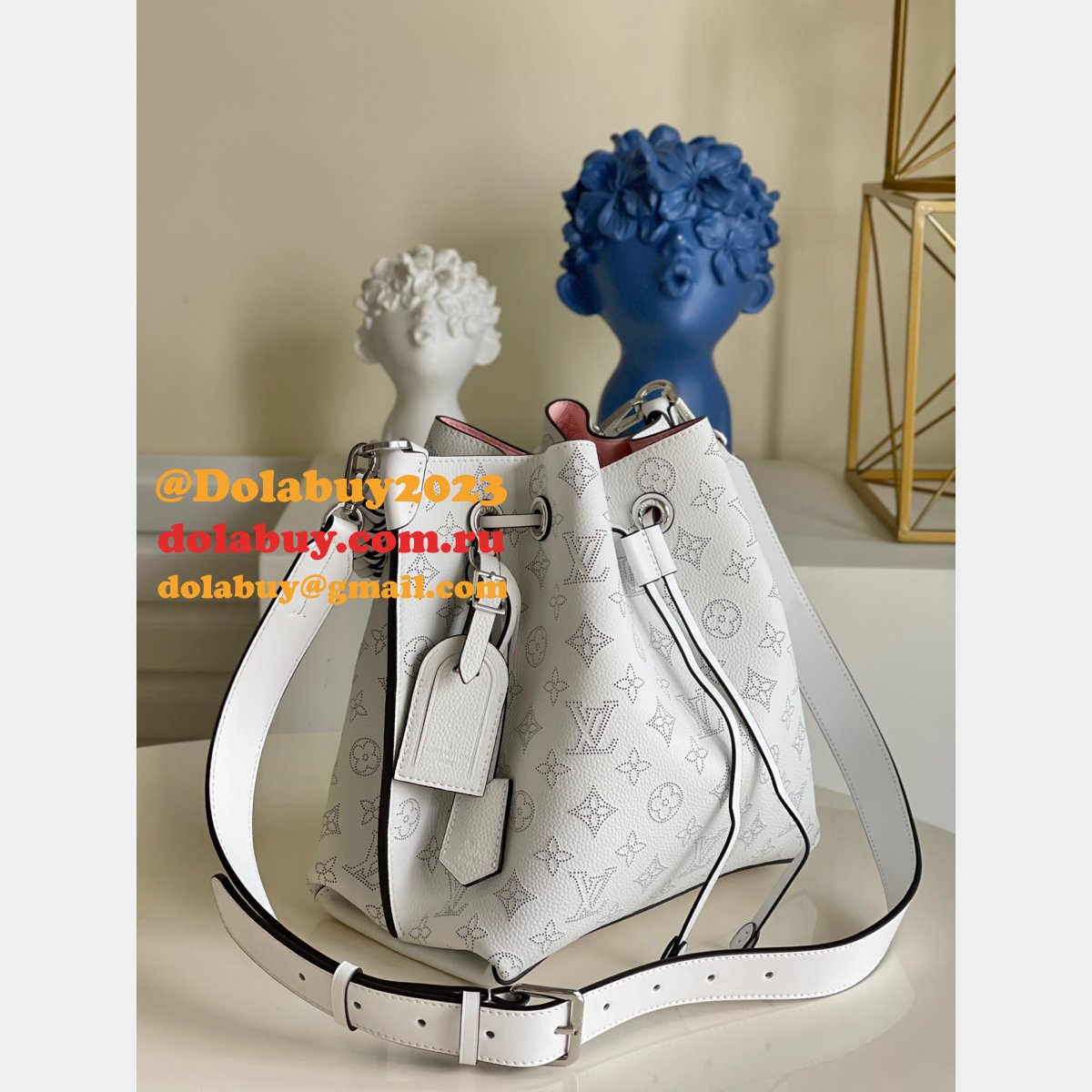 High Quality LV Designer Replica M58483 Wholesale Muria Mahina Leather Bag