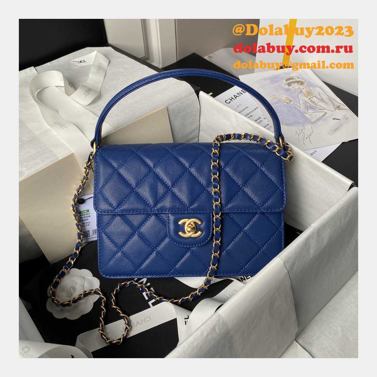 Quality Mirror Hand-held Shoulder Crossbody AS6261/AS6262 Replicas Bag