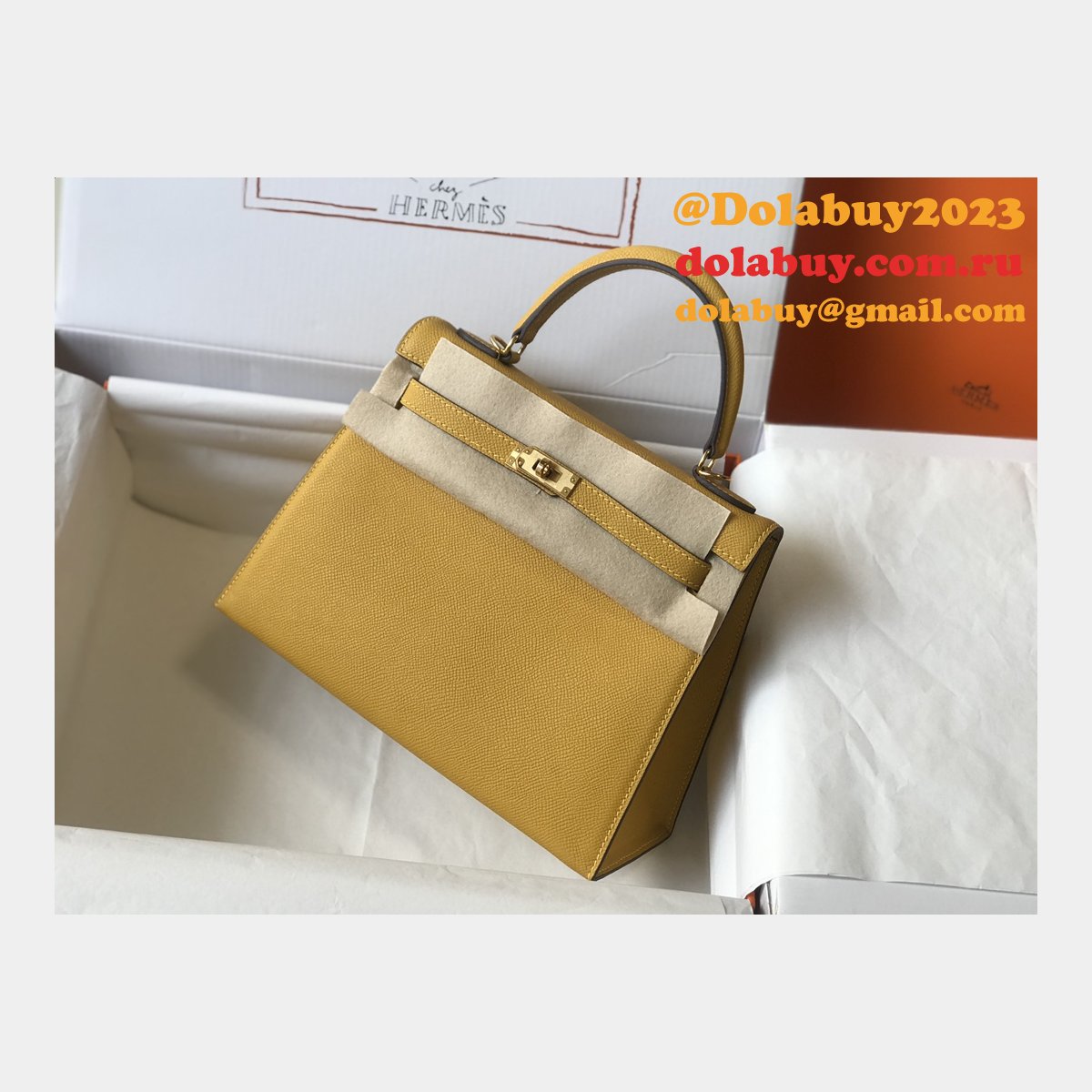 Customize The Best Replica Hermes Epsom Kelly 25-28cm Handbags