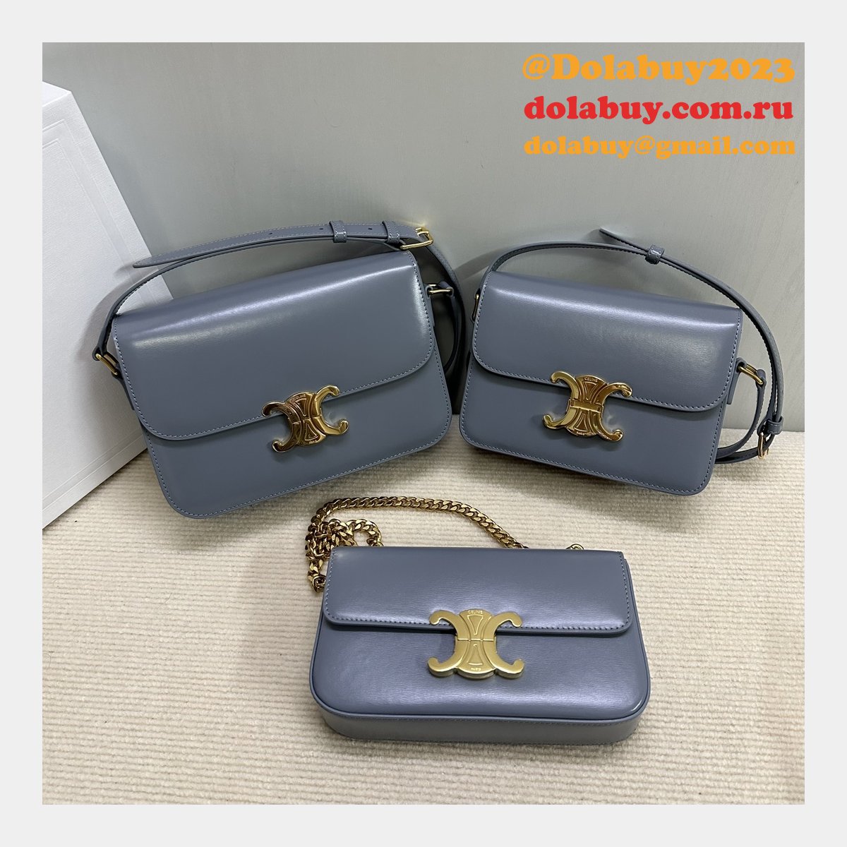 Best High-Quality Celine 188423/187363 Triomphe Replica Handbag