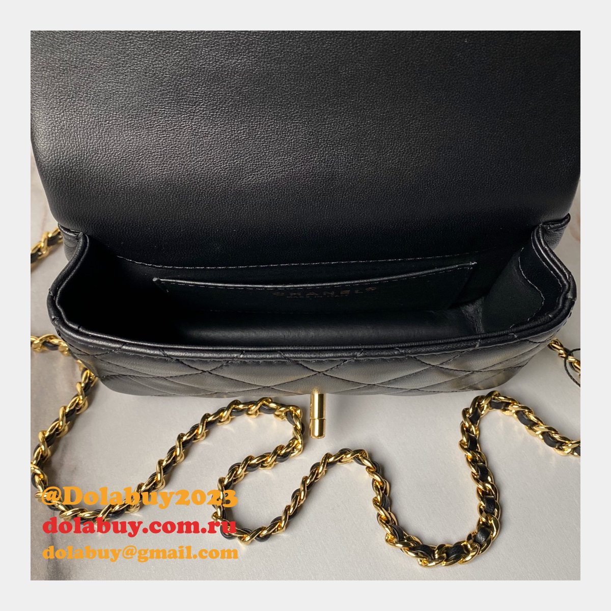 Copy Flap Top Handle AS4847/AS4848 1:1 Mirror Bag